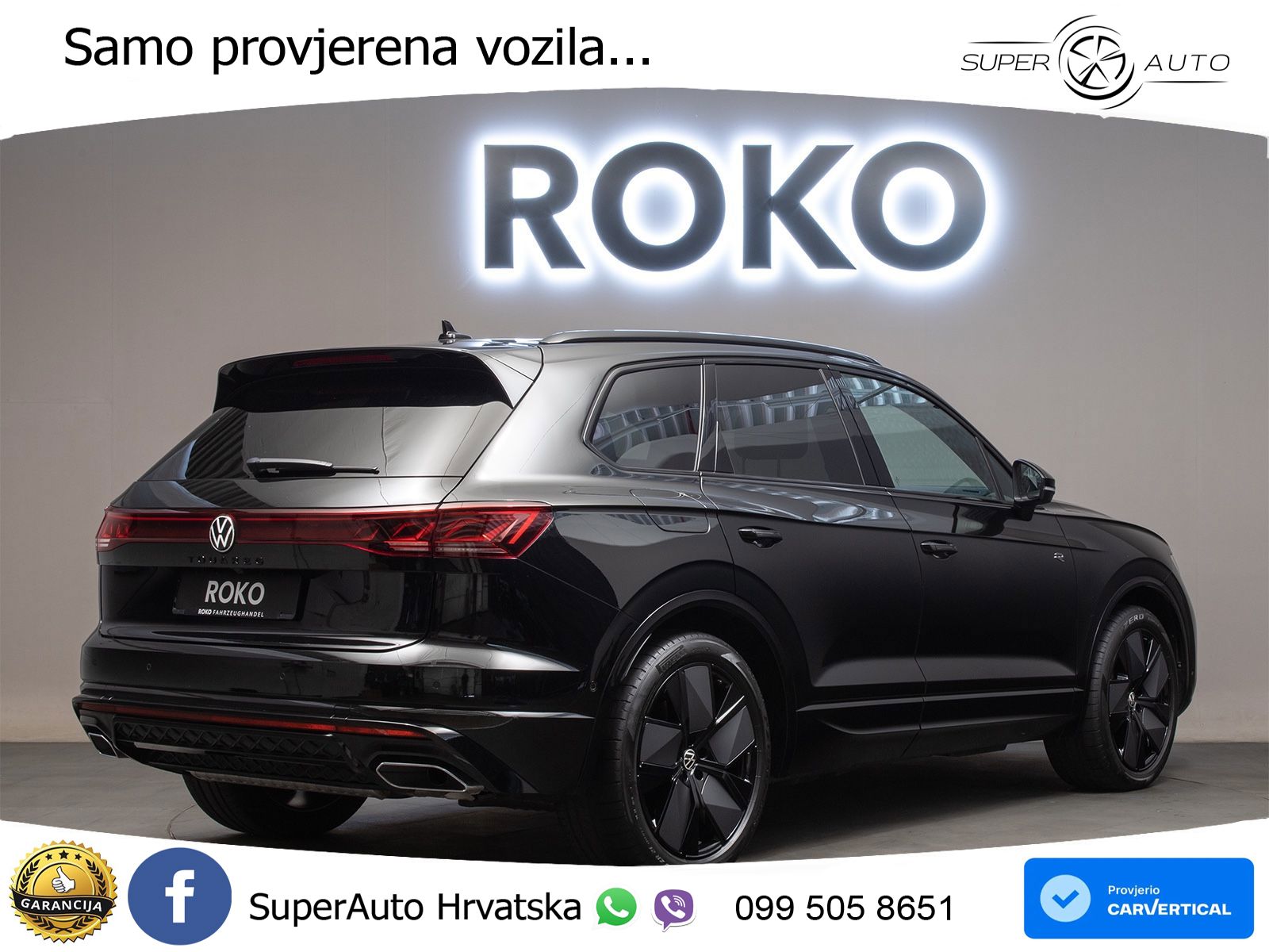 Volkswagen Touareg 3.0 V6 TDI (286 KS) 4MOTION Tiptronic ZRAČNI+ACC+GR SJED+KAM+PANO