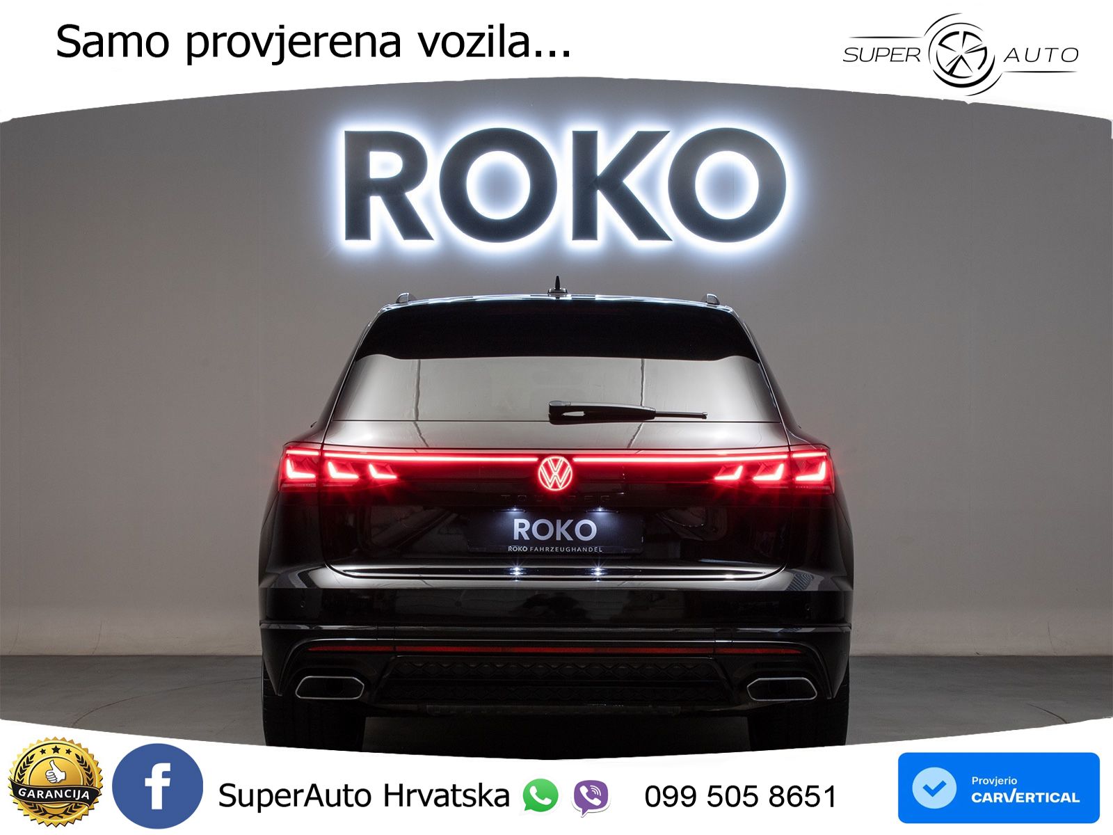 Volkswagen Touareg 3.0 V6 TDI (286 KS) 4MOTION Tiptronic ZRAČNI+ACC+GR SJED+KAM+PANO