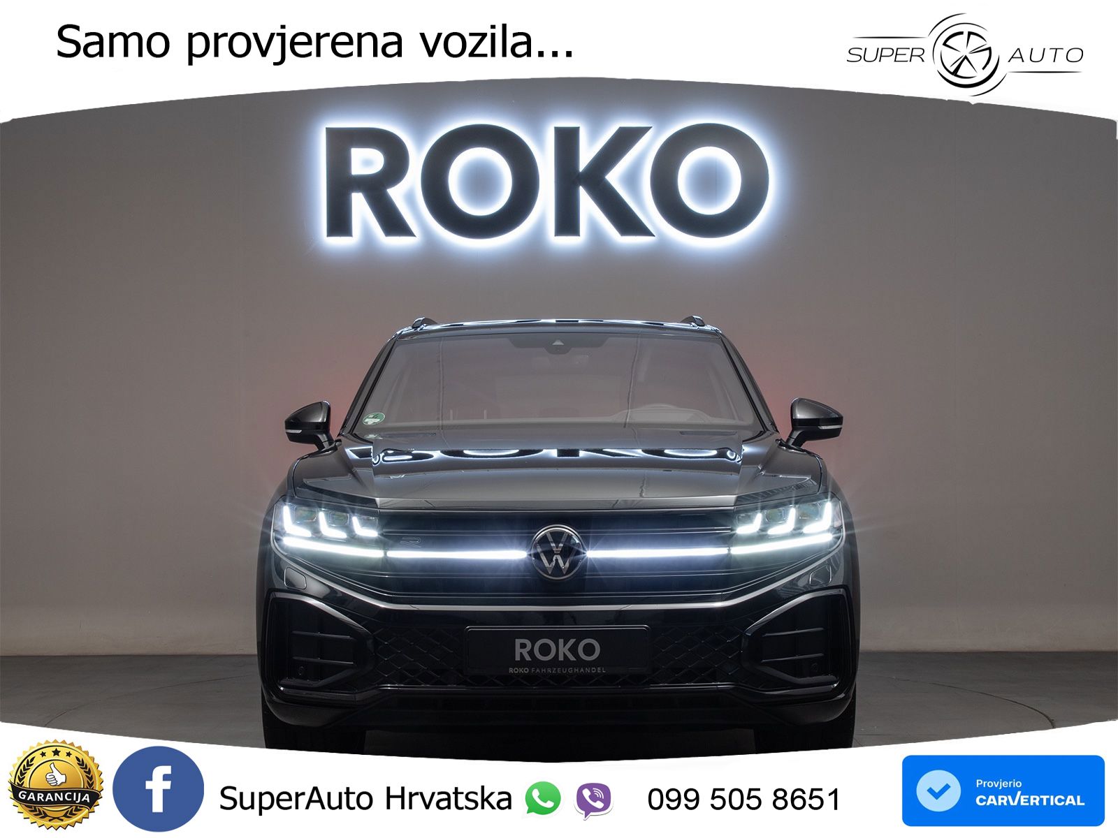 Volkswagen Touareg 3.0 V6 TDI (286 KS) 4MOTION Tiptronic ZRAČNI+ACC+GR SJED+KAM+PANO