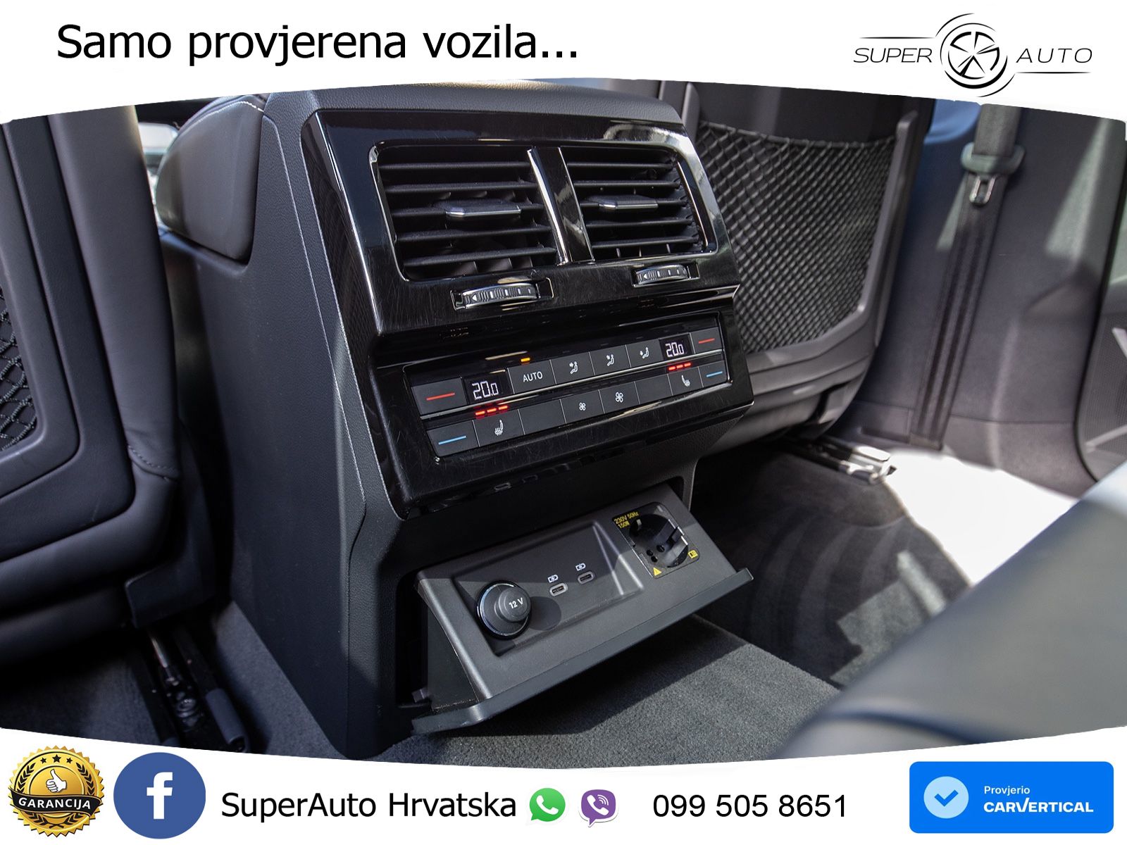 Volkswagen Touareg 3.0 V6 TDI (286 KS) 4MOTION Tiptronic ZRAČNI+ACC+GR SJED+KAM+PANO