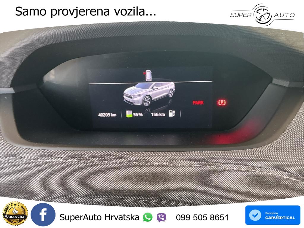 Škoda Enyaq iV 80 82 kWh (204 KS) LED+GR SJED+ACC