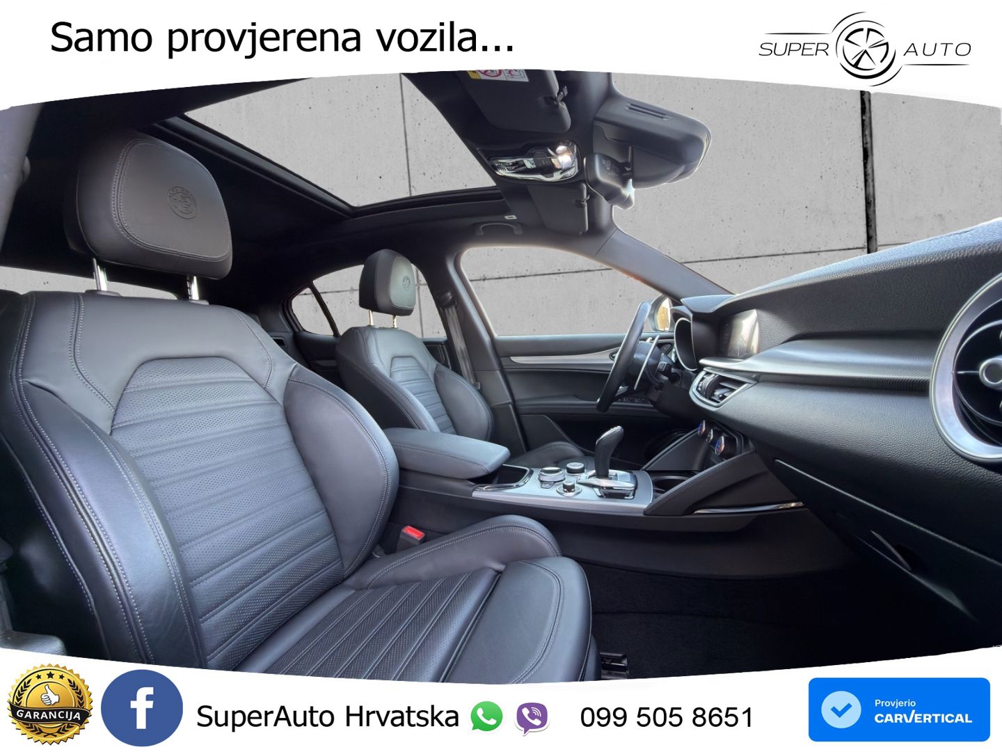 Alfa Romeo Stelvio 2.0 Turbo (280 KS) Q4 Automatic LED+GR SJED+ACC