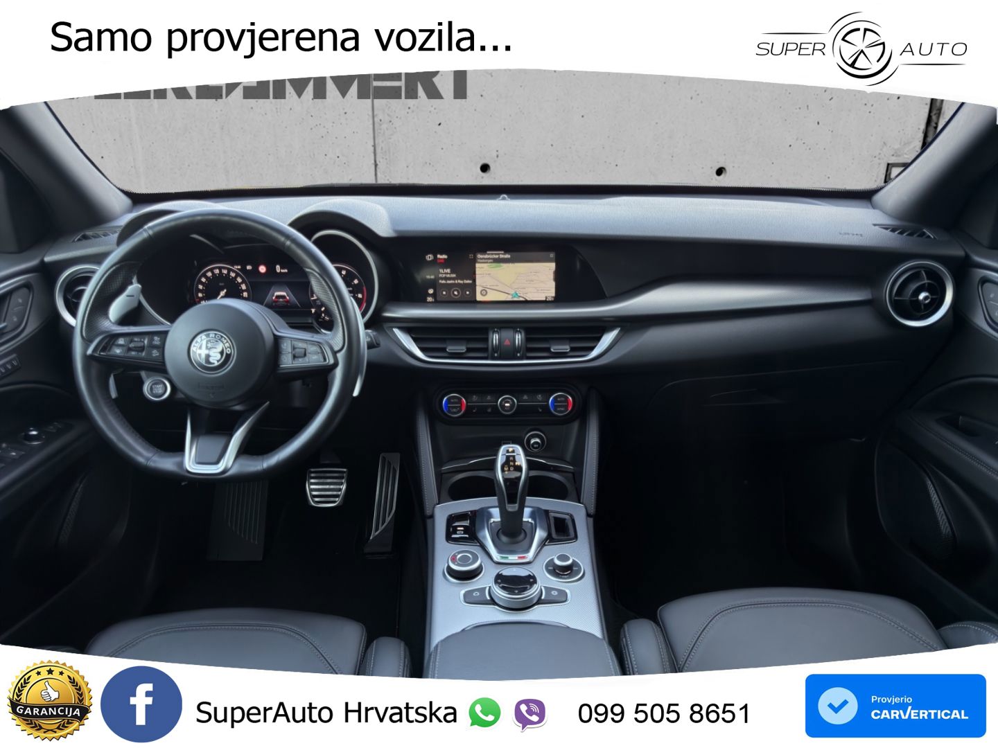 Alfa Romeo Stelvio 2.0 Turbo (280 KS) Q4 Automatic LED+GR SJED+ACC