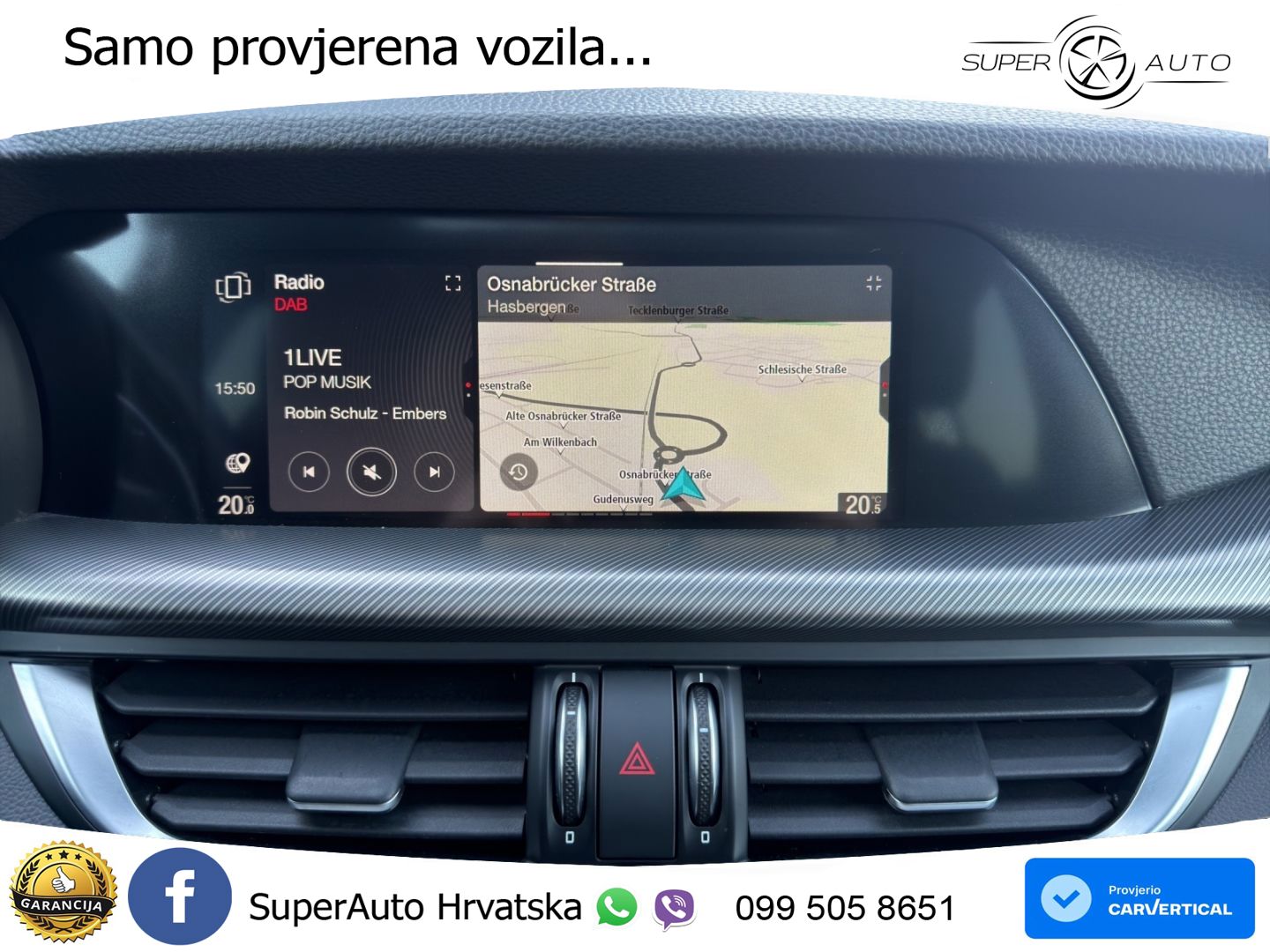 Alfa Romeo Stelvio 2.0 Turbo (280 KS) Q4 Automatic LED+GR SJED+ACC
