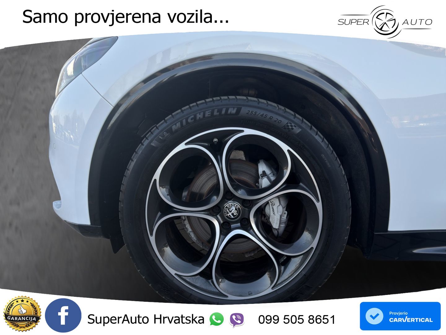 Alfa Romeo Stelvio 2.0 Turbo (280 KS) Q4 Automatic LED+GR SJED+ACC