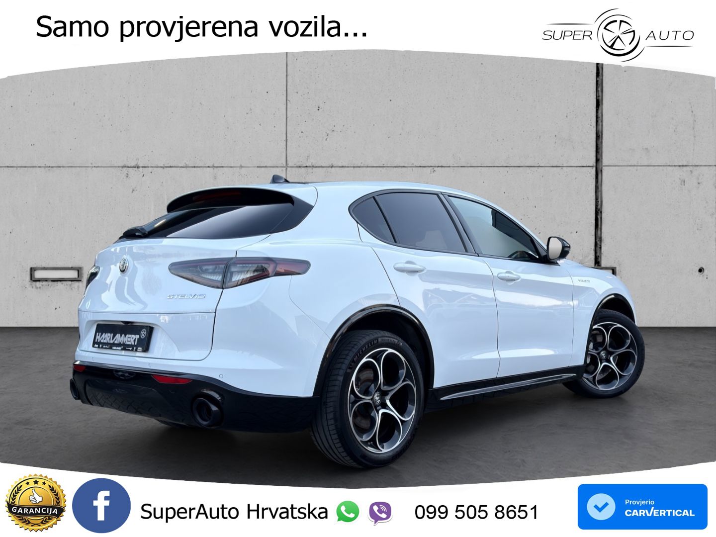 Alfa Romeo Stelvio 2.0 Turbo (280 KS) Q4 Automatic LED+GR SJED+ACC