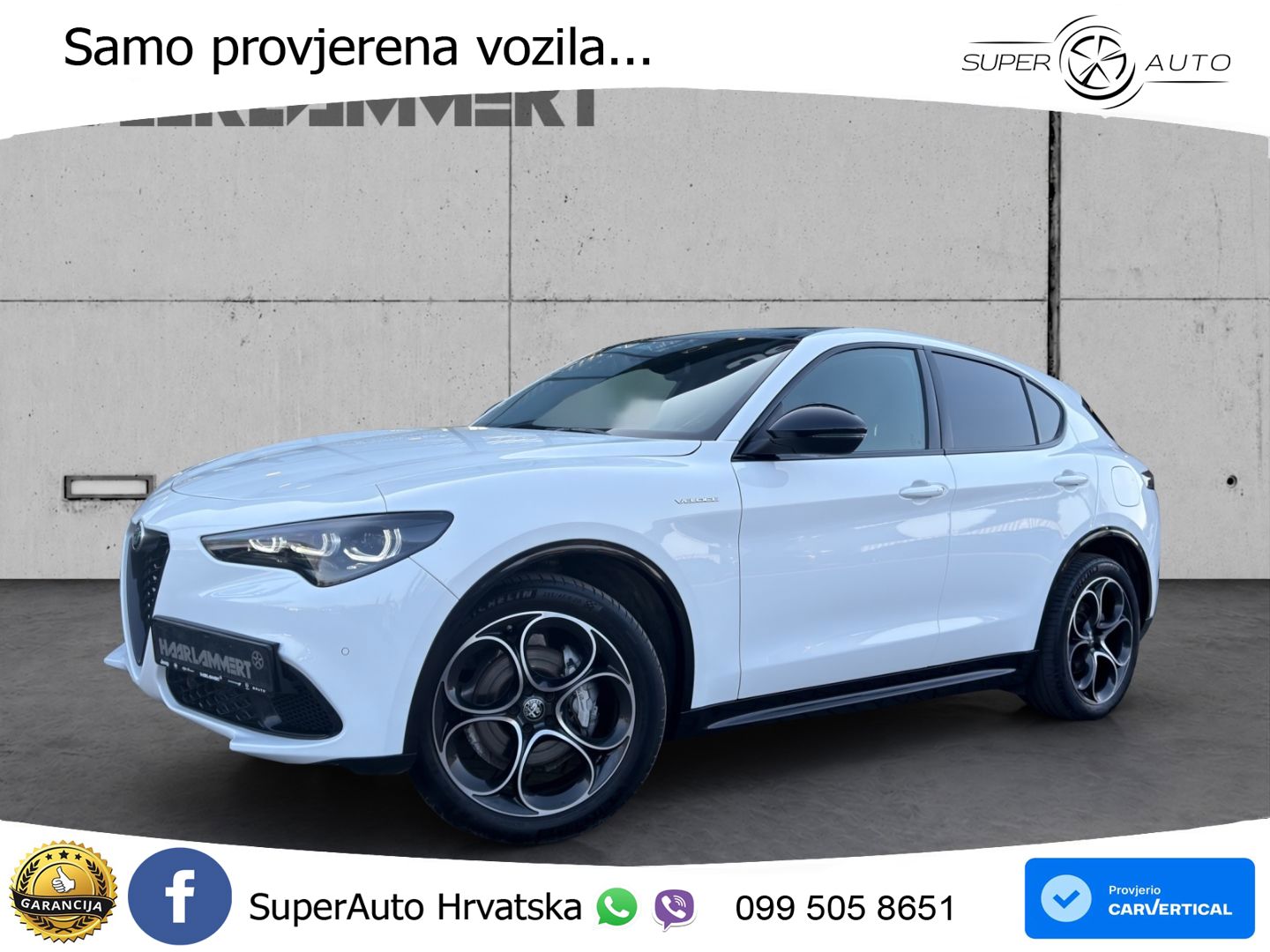 Alfa Romeo Stelvio 2.0 Turbo (280 KS) Q4 Automatic LED+GR SJED+ACC