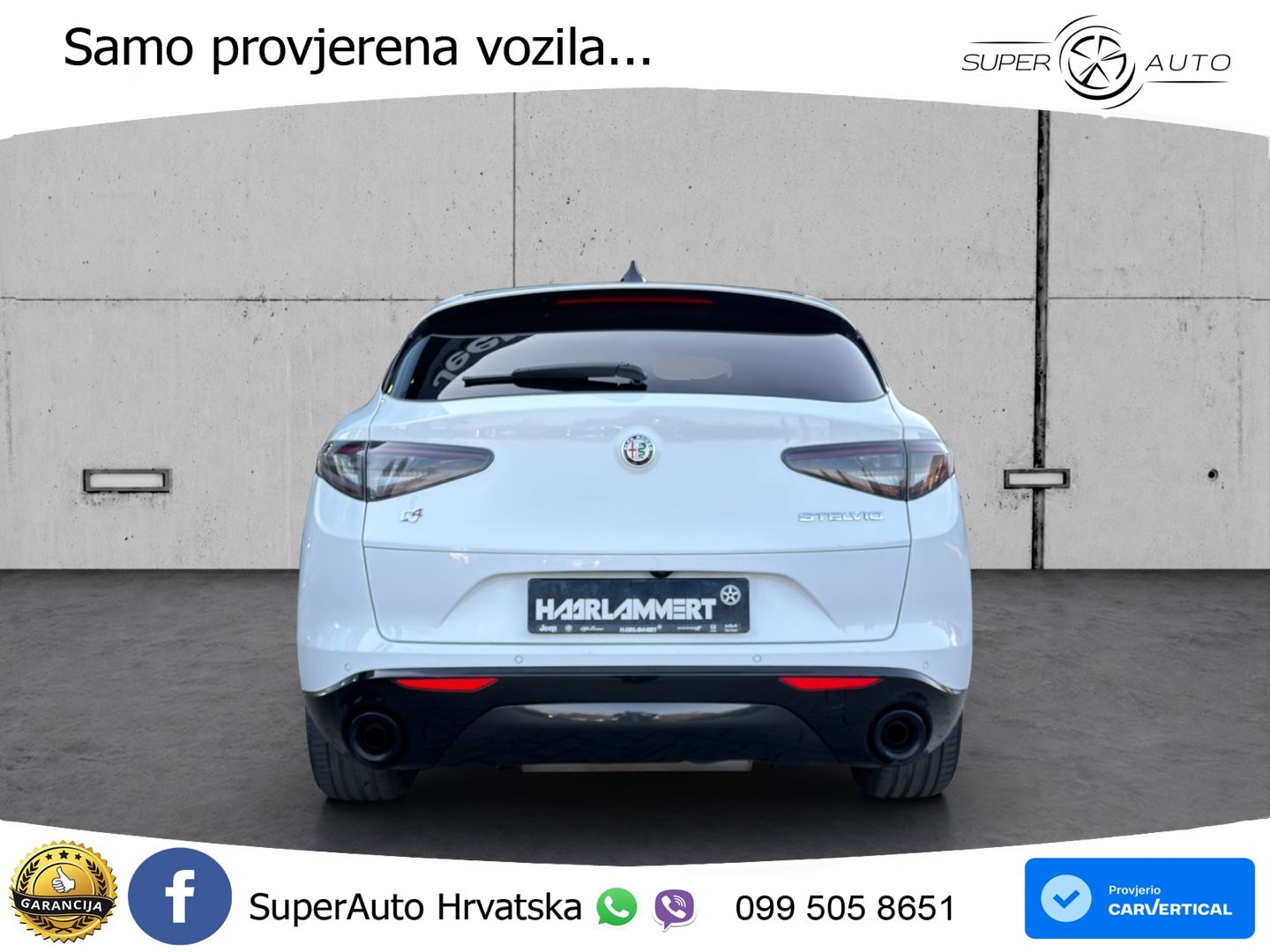 Alfa Romeo Stelvio 2.0 Turbo (280 KS) Q4 Automatic LED+GR SJED+ACC