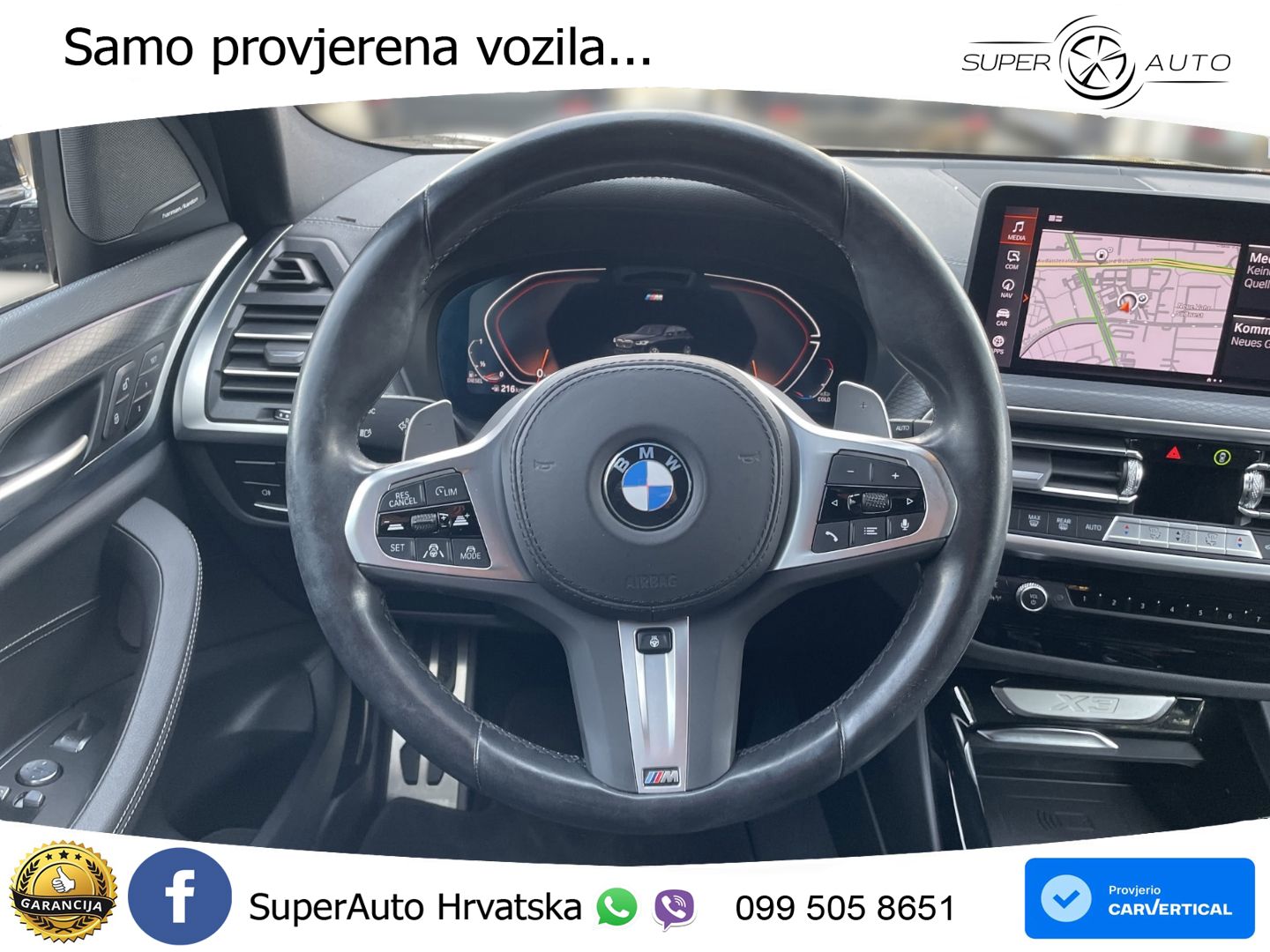 BMW X3 30d xDrive Steptronic M Sport ACC+HEAD+GR SJED+360+PANO
