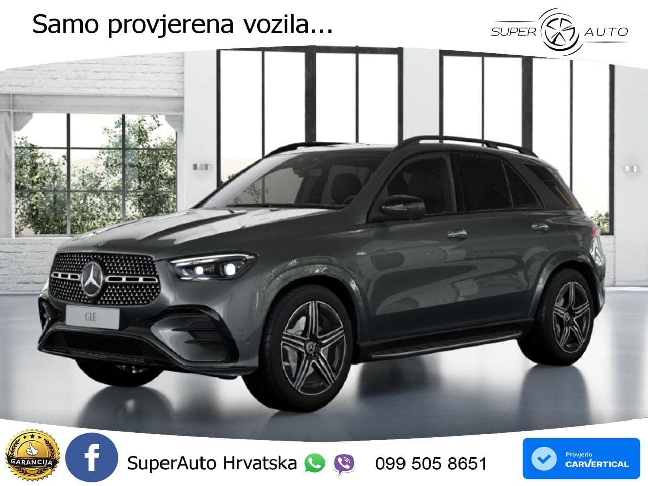 Mercedes GLE 300d (269 KS) EQ Boost 4MATIC 9G-TRONIC AMG ACC+HEAD+4xGR SJED+360+PANO