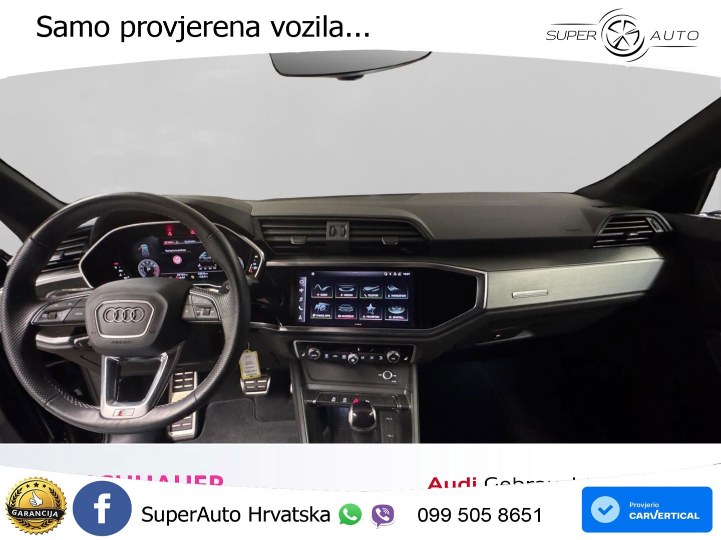 Audi Q3 35 TFSI (150 KS) S line LED+GR SJED+ACC
