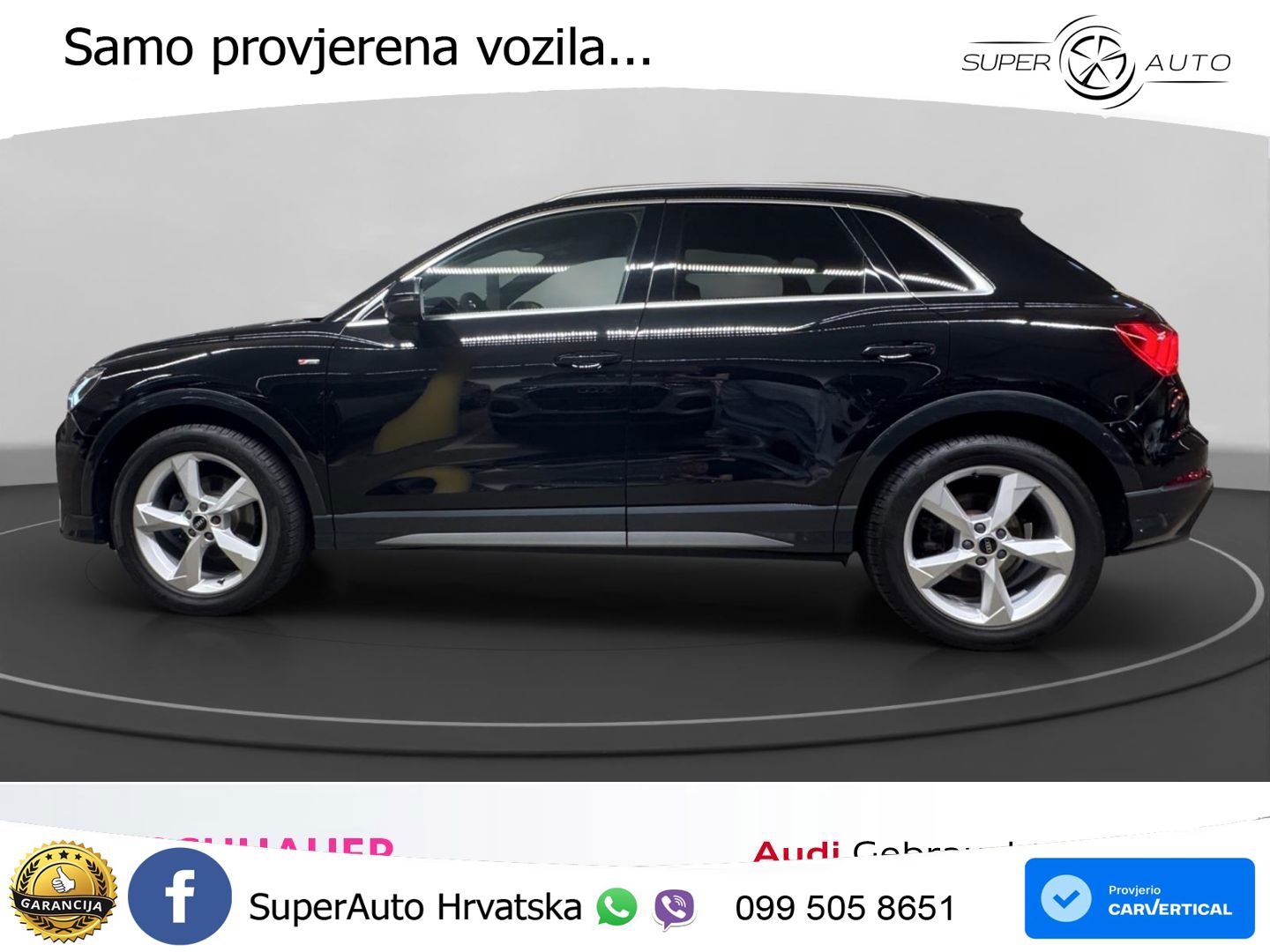 Audi Q3 35 TFSI (150 KS) S line LED+GR SJED+ACC