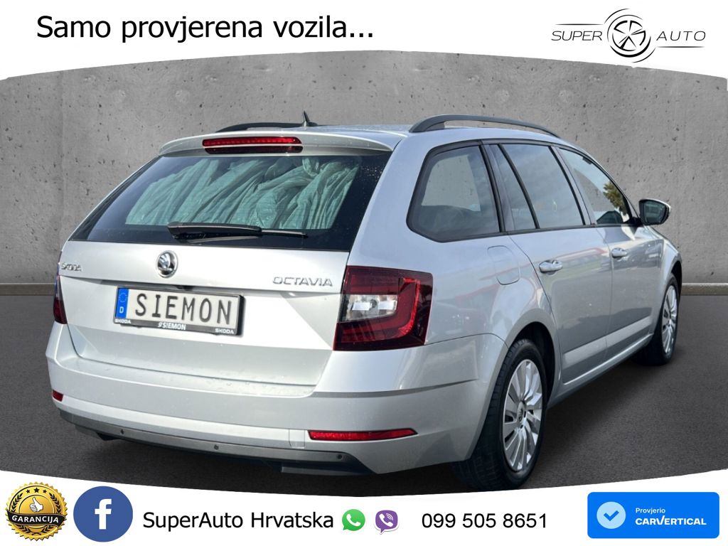 Škoda Octavia Combi 2.0 TDI (150 KS) DSG LED+GR SJED+ACC