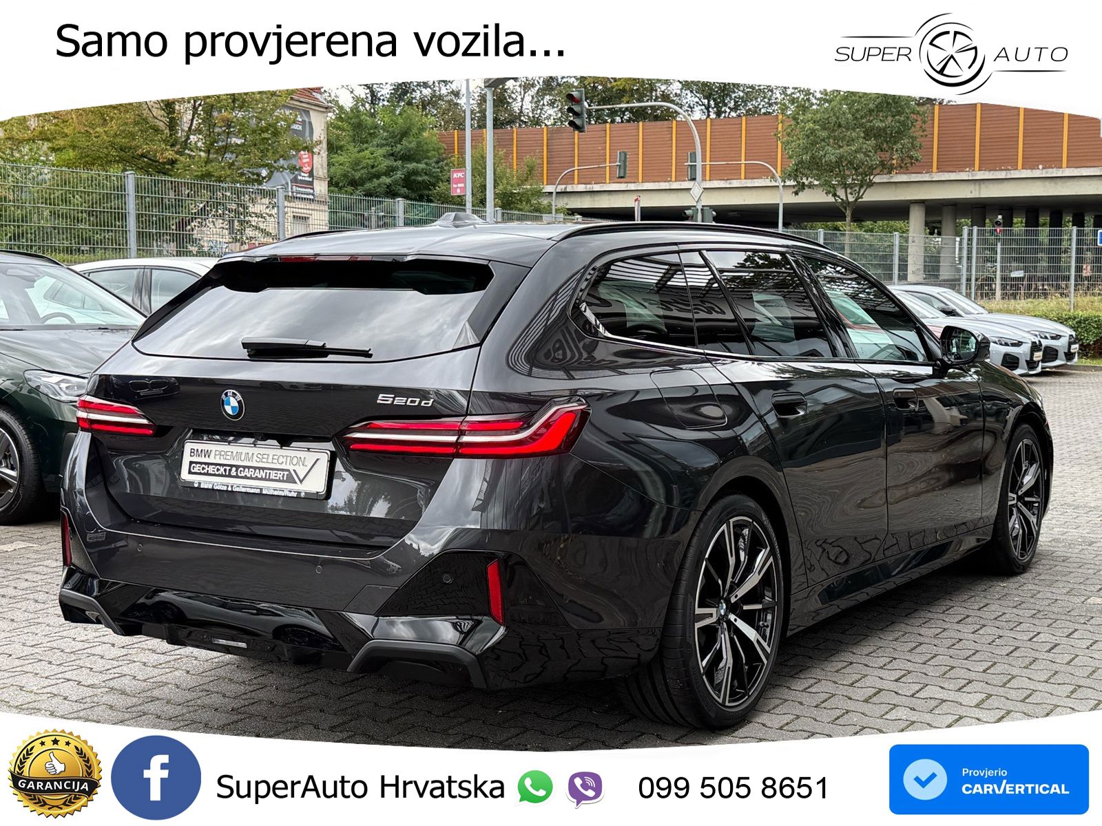 BMW 520d Touring (197 KS) Steptronic M Sport LED+GR SJED+ACC