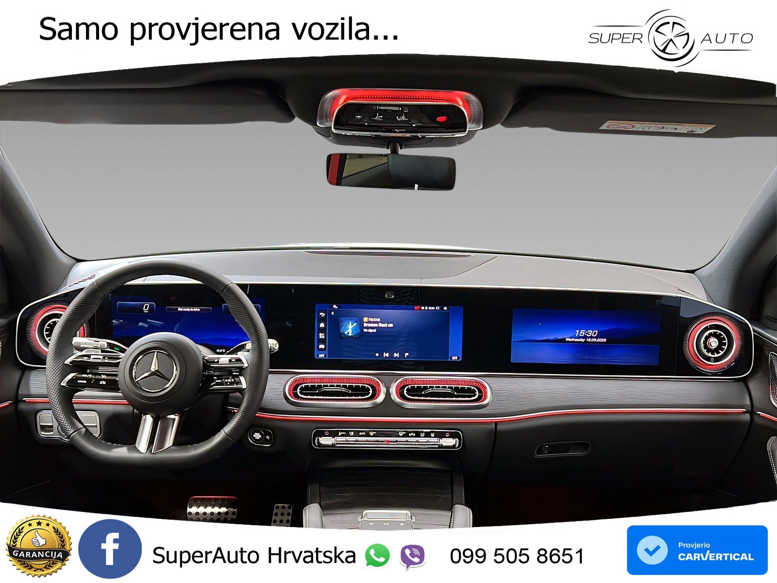 Mercedes GLE 450d (367 KS) EQ Boost 4MATIC 9G-TRONIC AMG ZRAČNI+ACC+GR SJED+KAM+PANO