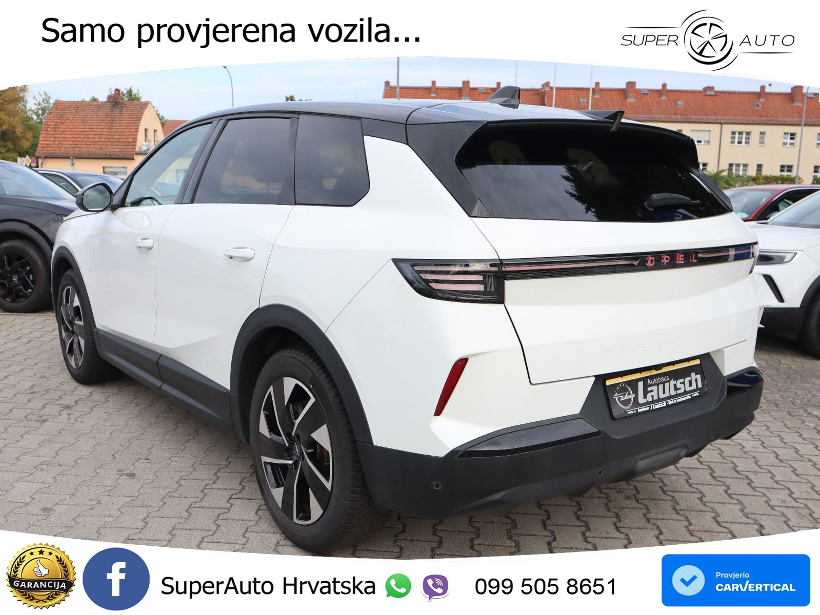 Opel Grandland 1.2 Turbo (145 KS) Hybrid eDCT GS LED+GR SJED+ACC