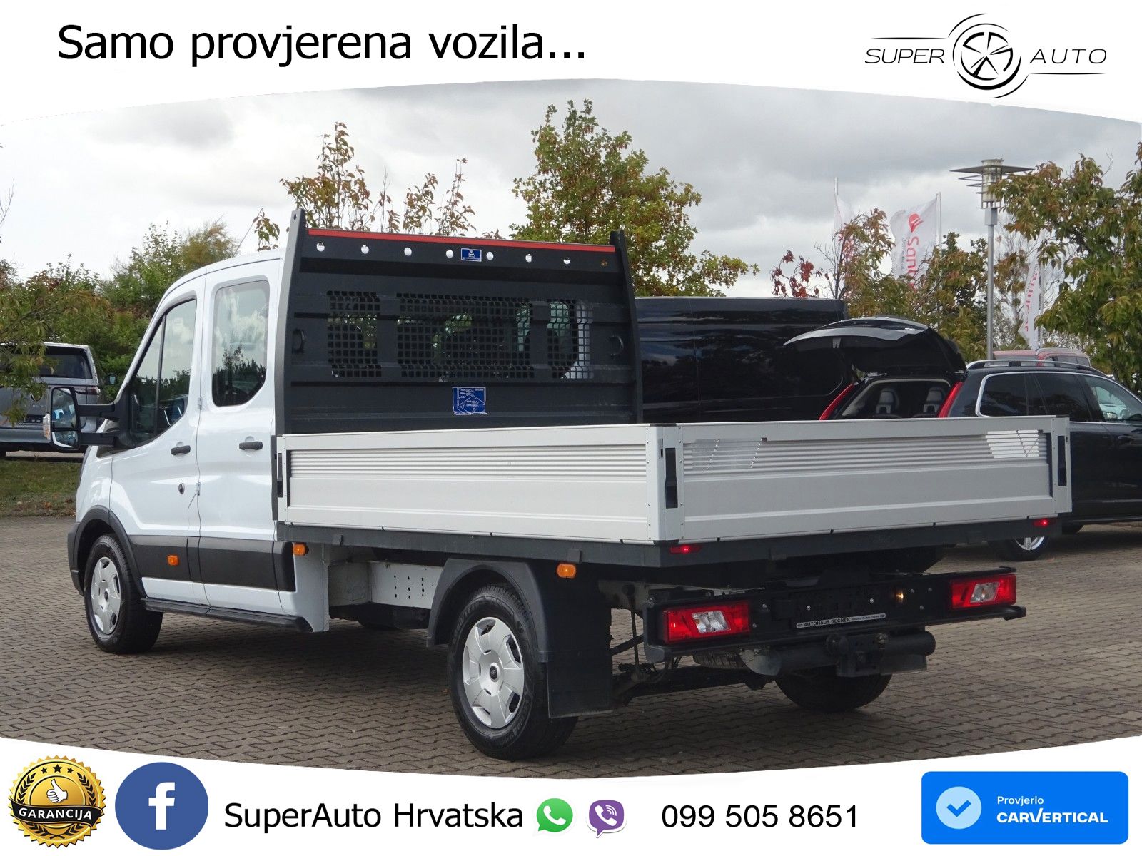 Ford Transit Doka Pritsche 350 L3 Trend 130PS AHK 131 KS