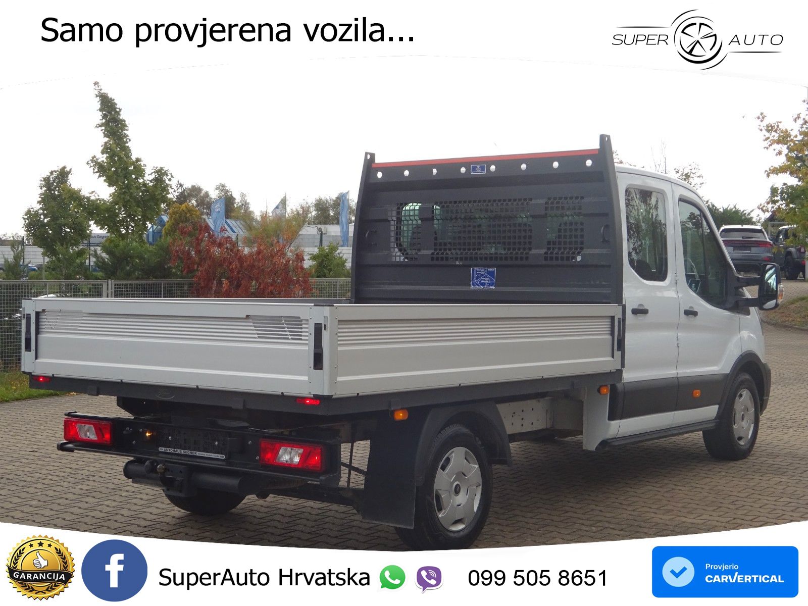 Ford Transit Doka Pritsche 350 L3 Trend 130PS AHK 131 KS