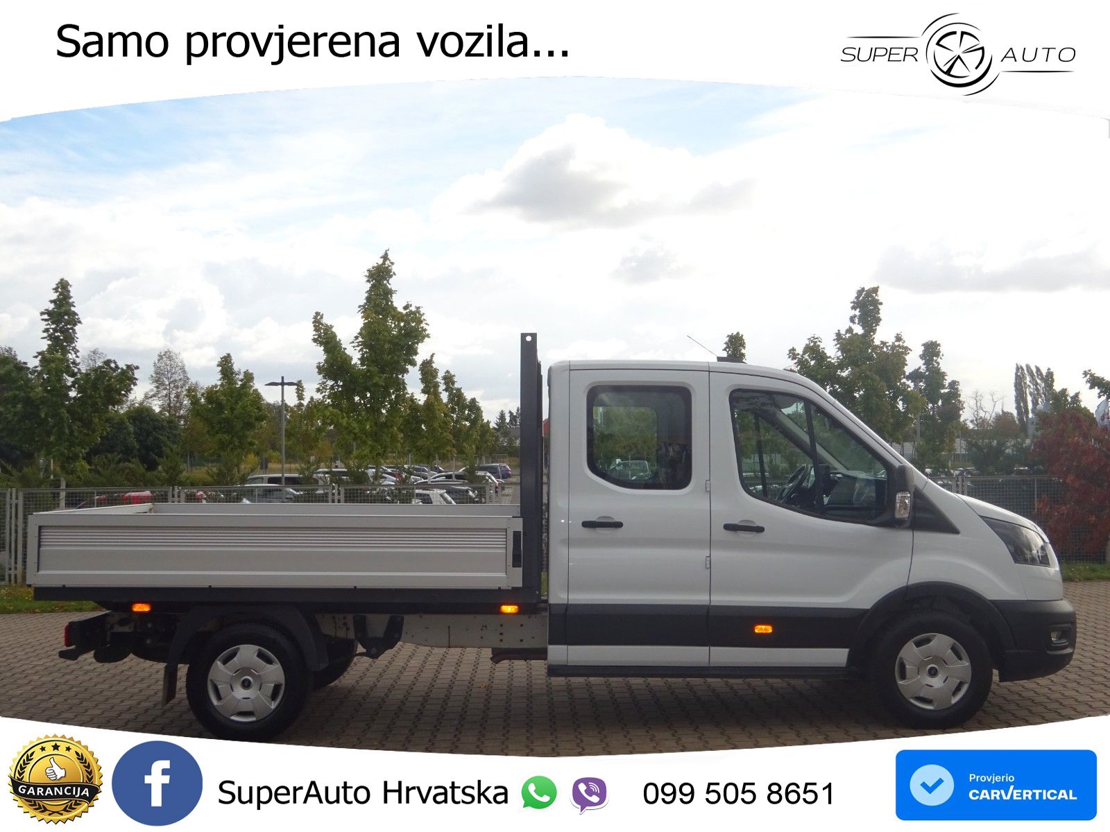 Ford Transit Doka Pritsche 350 L3 Trend 130PS AHK 131 KS
