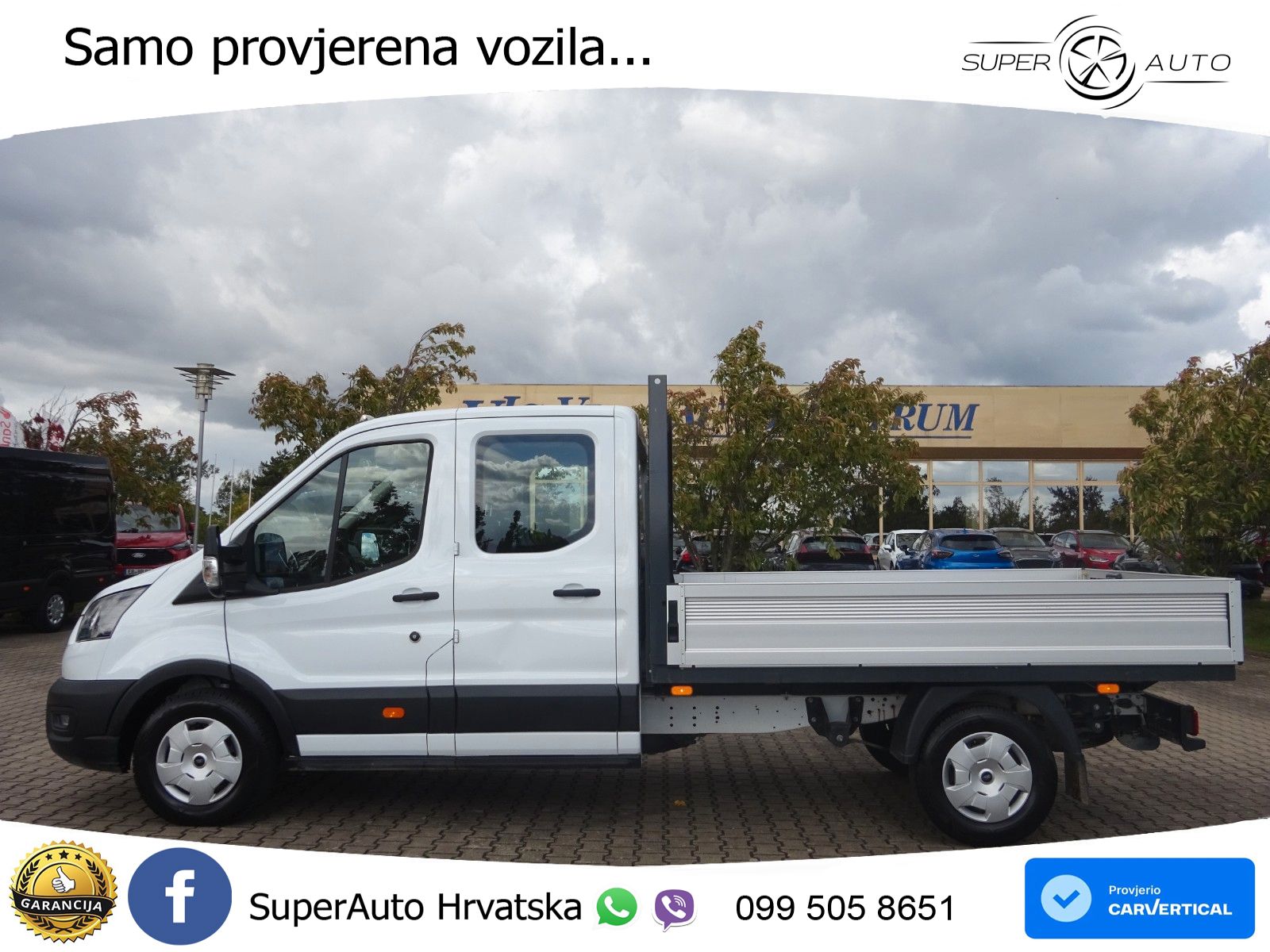 Ford Transit Doka Pritsche 350 L3 Trend 130PS AHK 131 KS