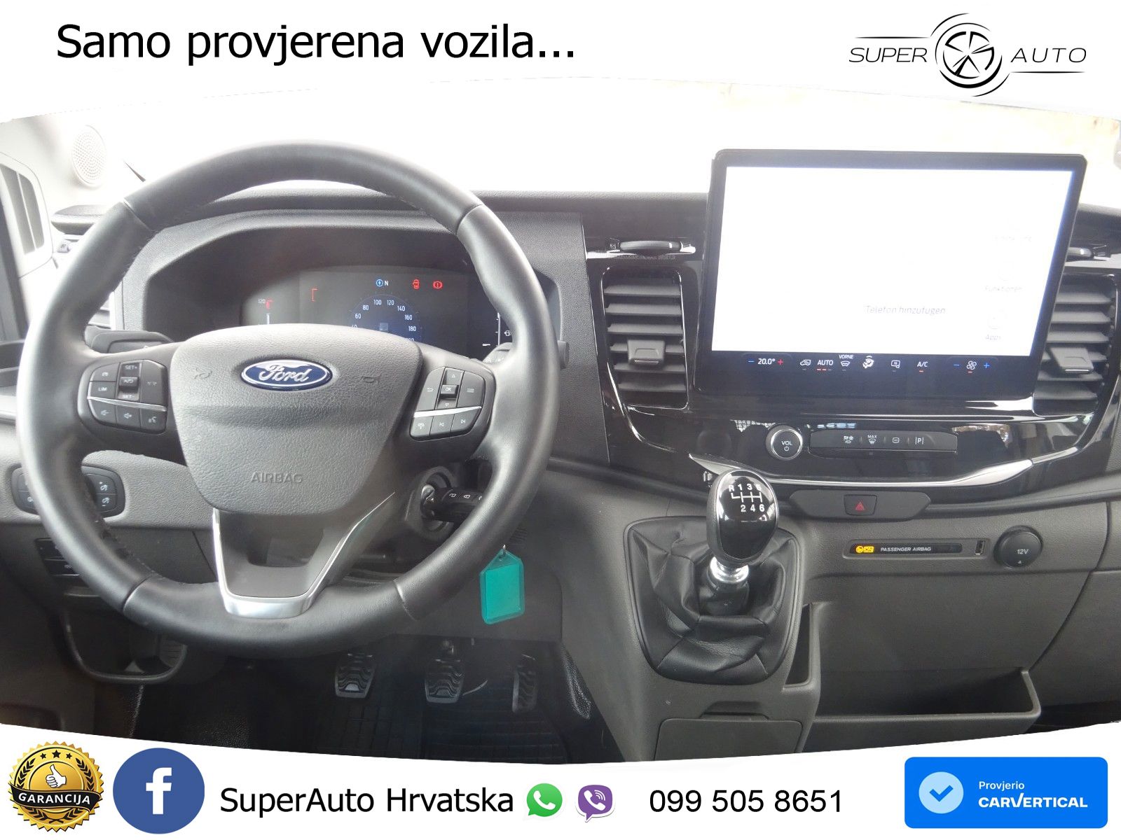 Ford Transit Doka Pritsche 350 L3 Trend 130PS AHK 131 KS