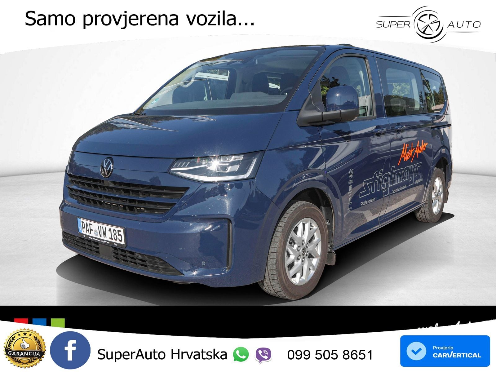 Volkswagen Transporter Kombi 2,0 TDI Radstand: 3100 mm KR 150 KS