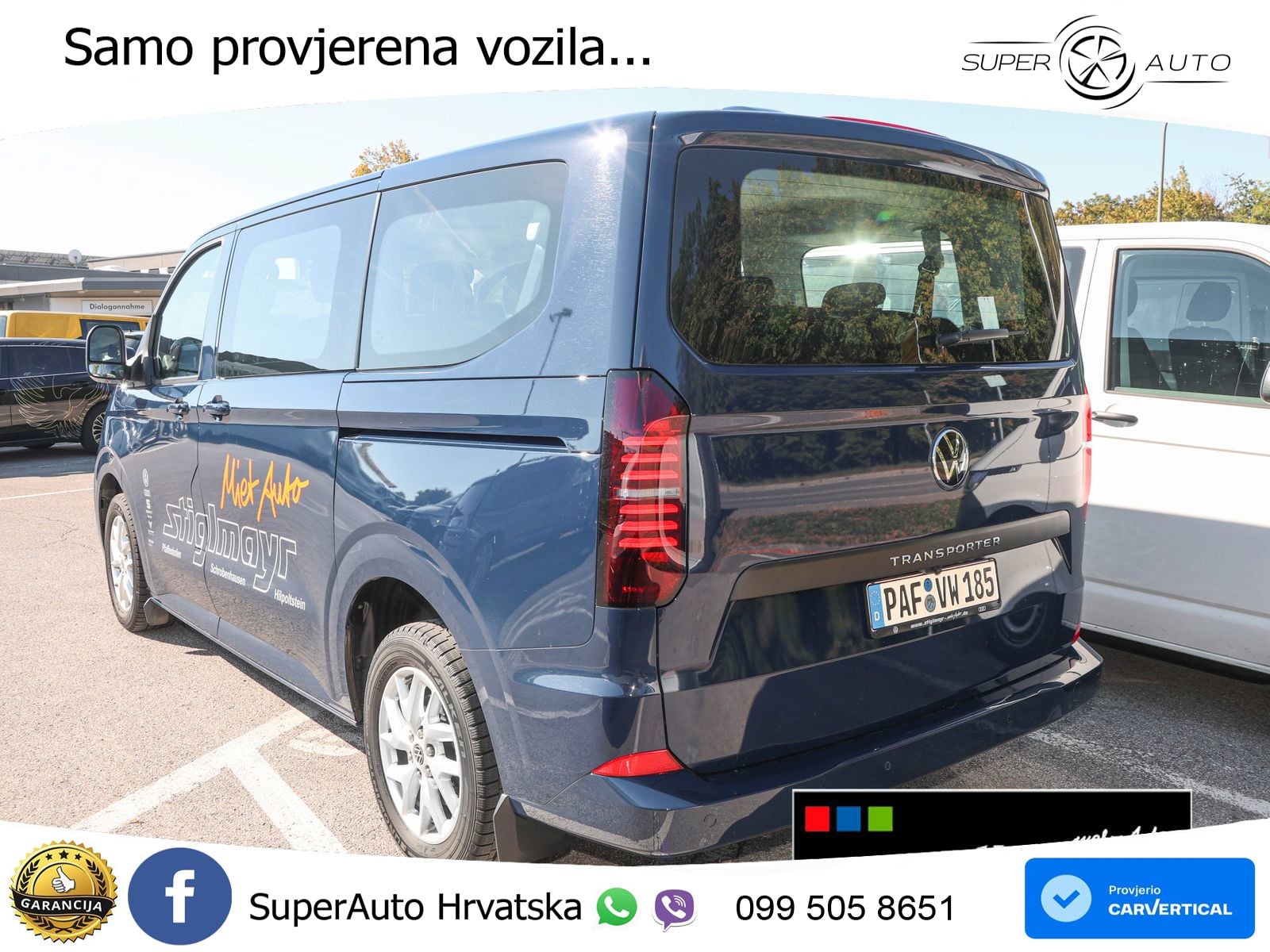 Volkswagen Transporter Kombi 2,0 TDI Radstand: 3100 mm KR 150 KS