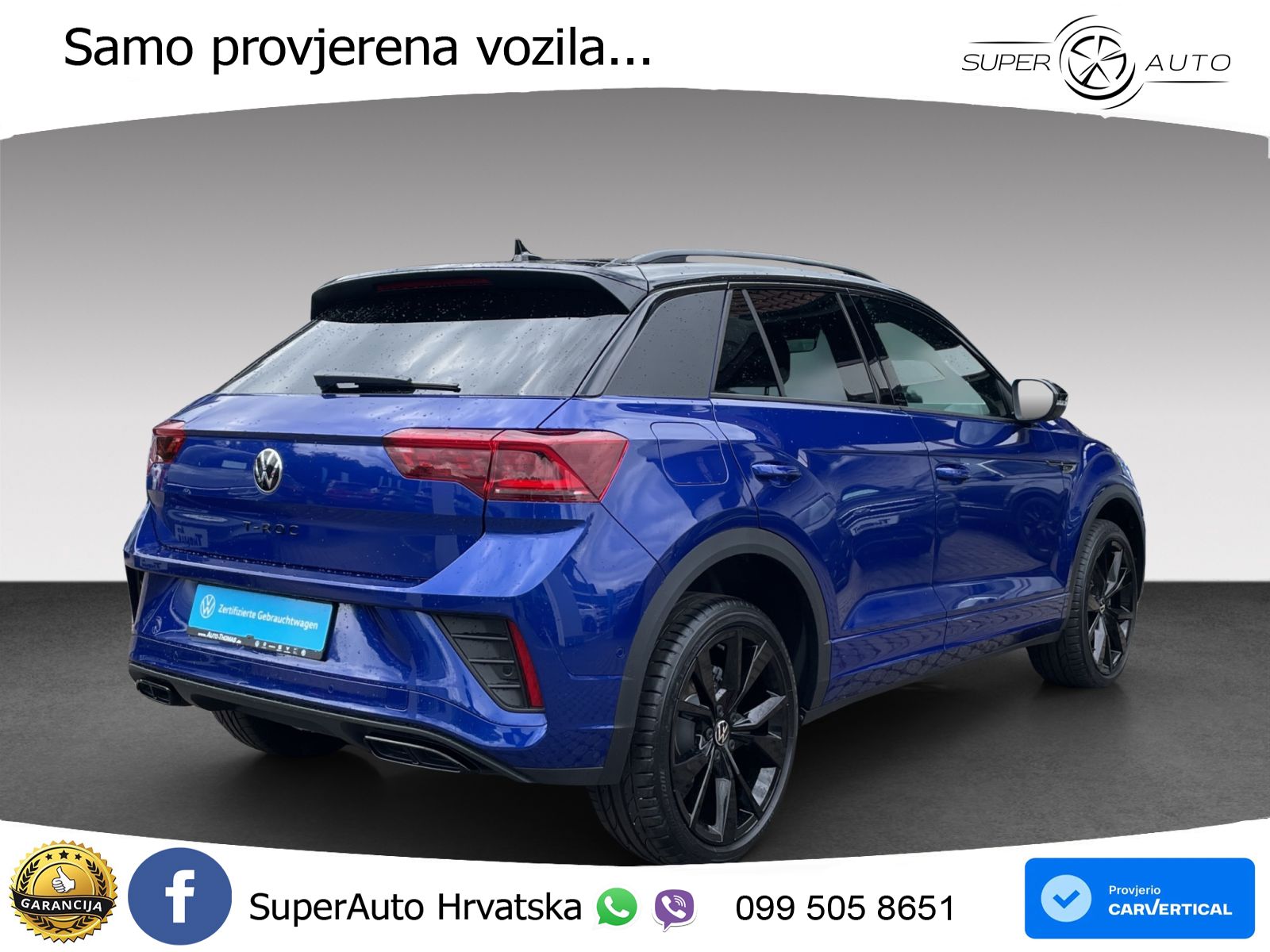 Volkswagen T-Roc 1.5 TSI (150 KS) DSG LED+GR SJED+ACC