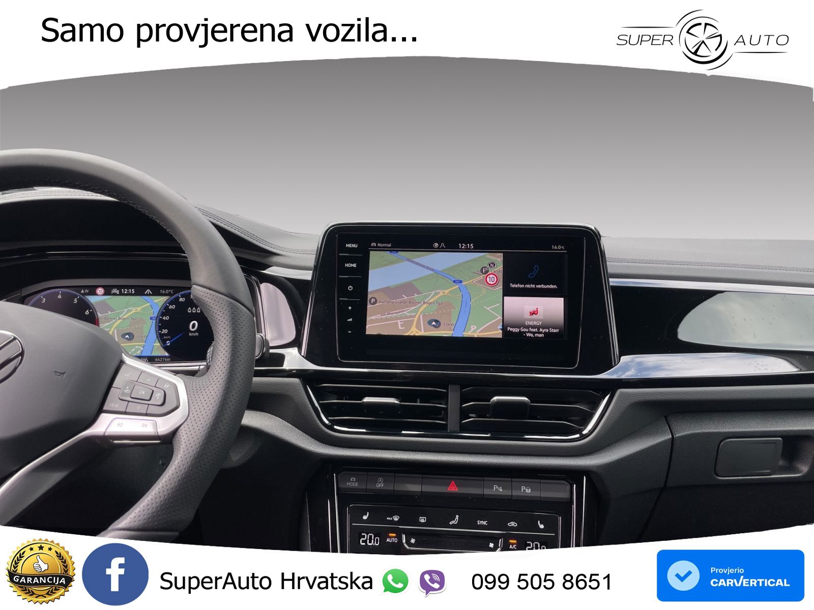 Volkswagen T-Roc 1.5 TSI (150 KS) DSG LED+GR SJED+ACC