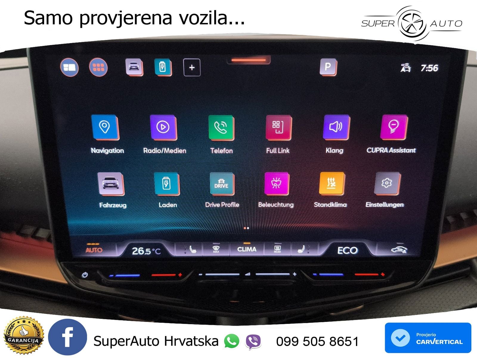 Cupra Tavascan 82 kWh (286 KS) LED+GR SJED+ACC