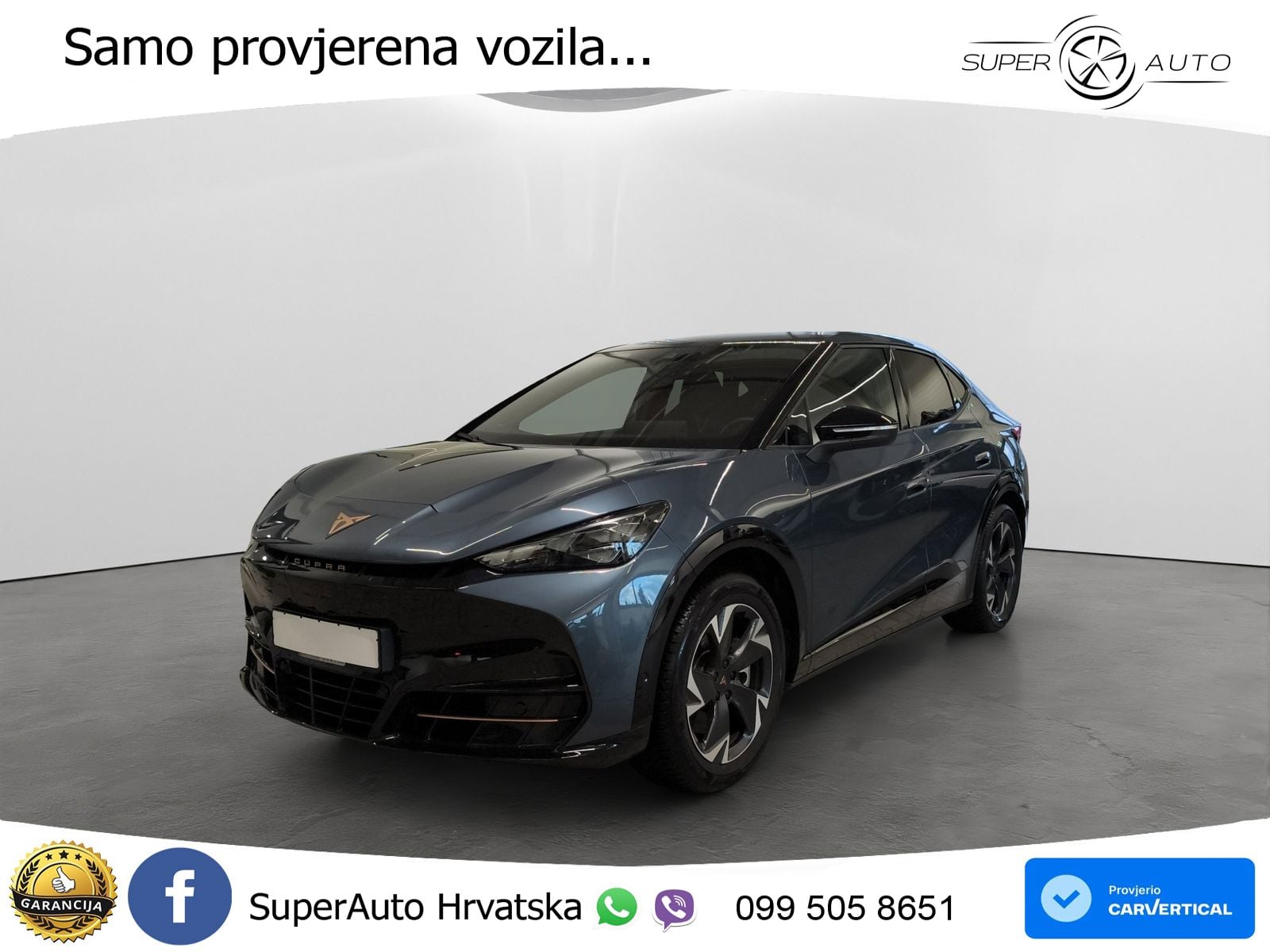 Cupra Tavascan 82 kWh (286 KS) LED+GR SJED+ACC