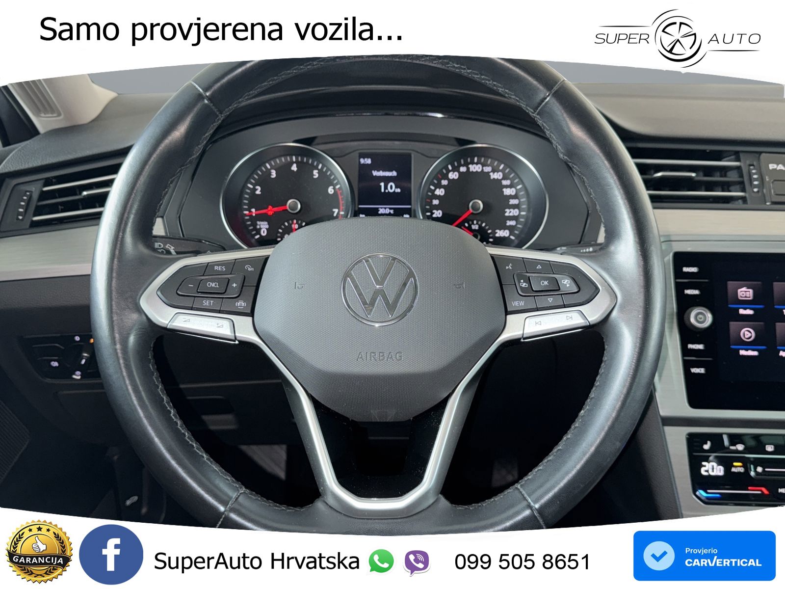 Volkswagen Passat Variant 1.5 TSI (150 KS) ACT LED+GR SJED+ACC