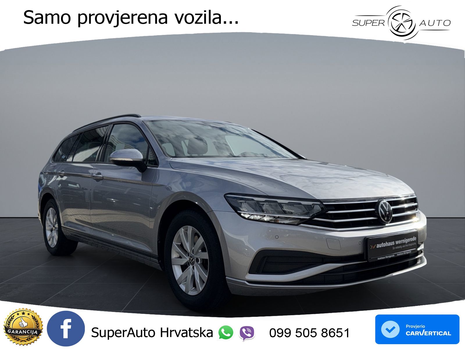 Volkswagen Passat Variant 1.5 TSI (150 KS) ACT LED+GR SJED+ACC