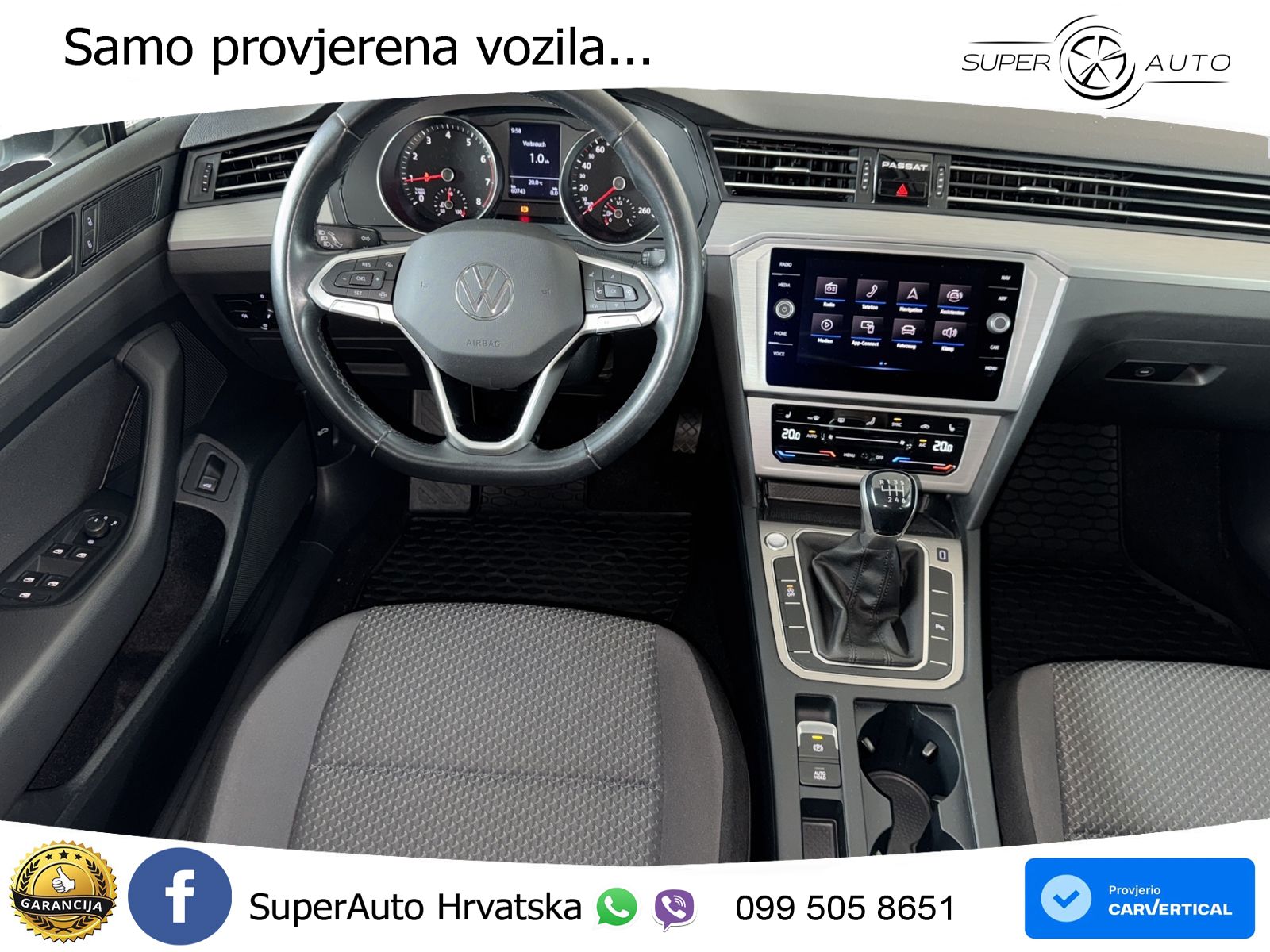 Volkswagen Passat Variant 1.5 TSI (150 KS) ACT LED+GR SJED+ACC