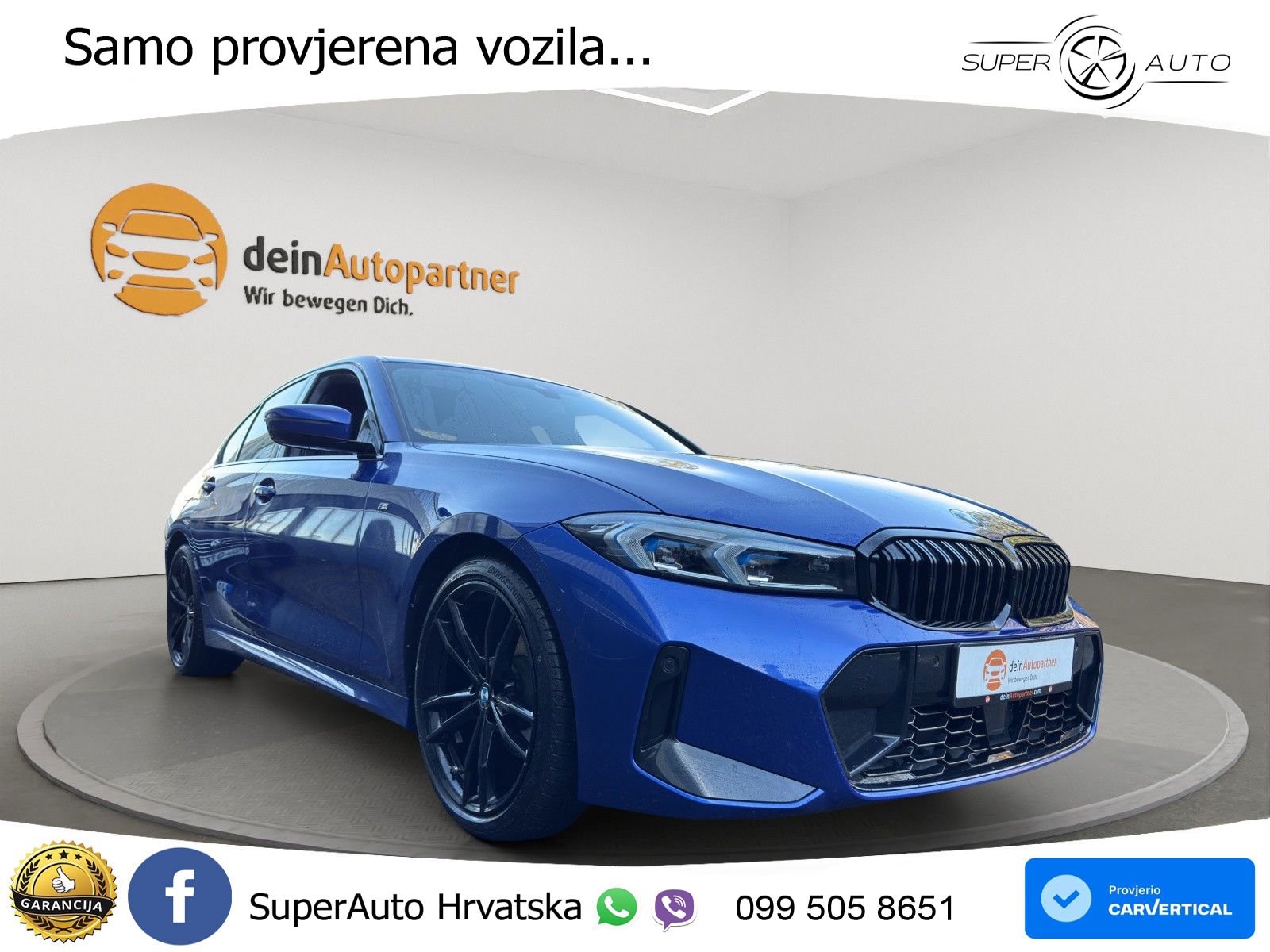 BMW 320d (190 KS) xDrive Steptronic M Sport LED+GR SJED+ACC