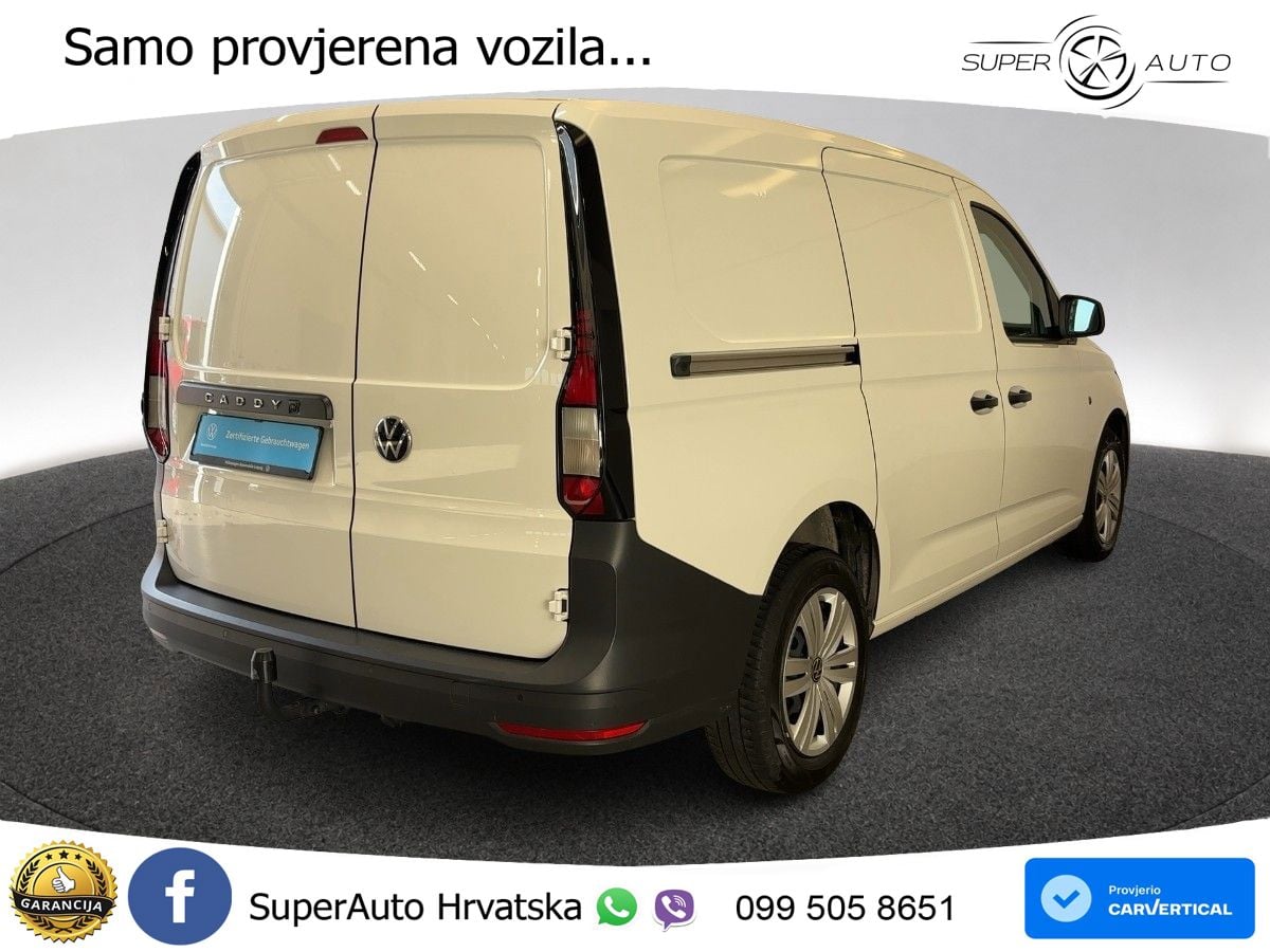 Volkswagen Caddy Cargo Maxi TDI *AHK*RFK*Navi*Hecktüren* 102 KS