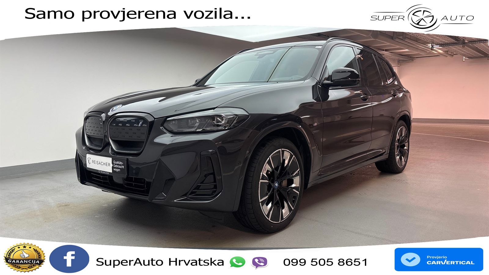 BMW iX3 80 kWh (286 KS)