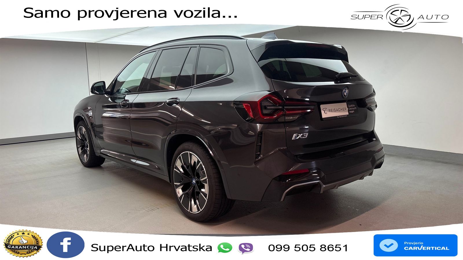 BMW iX3 80 kWh (286 KS)