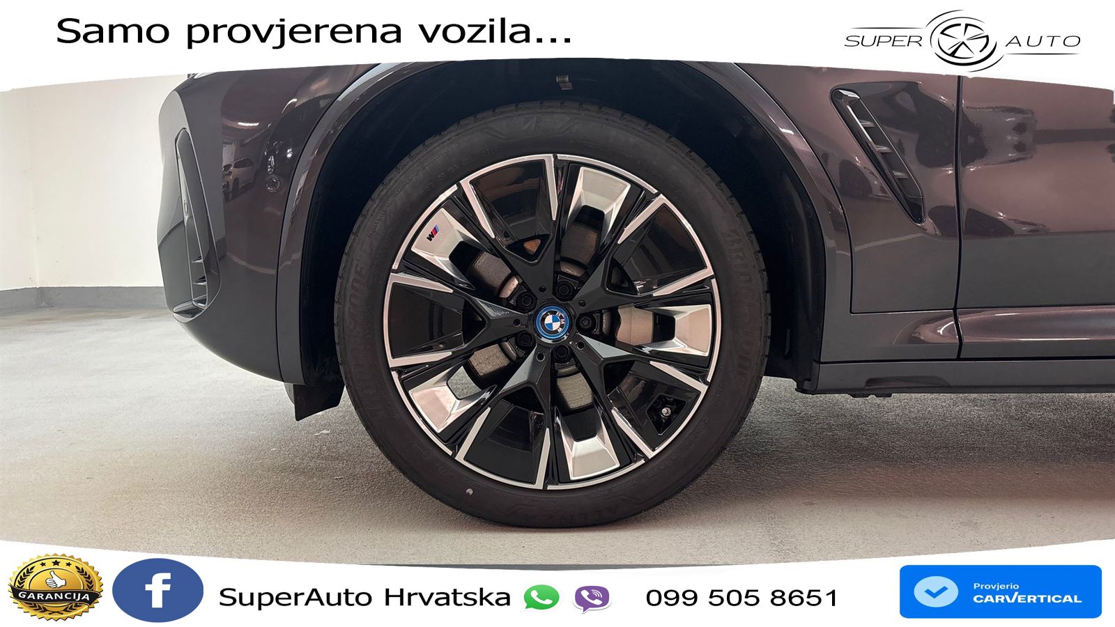 BMW iX3 80 kWh (286 KS)