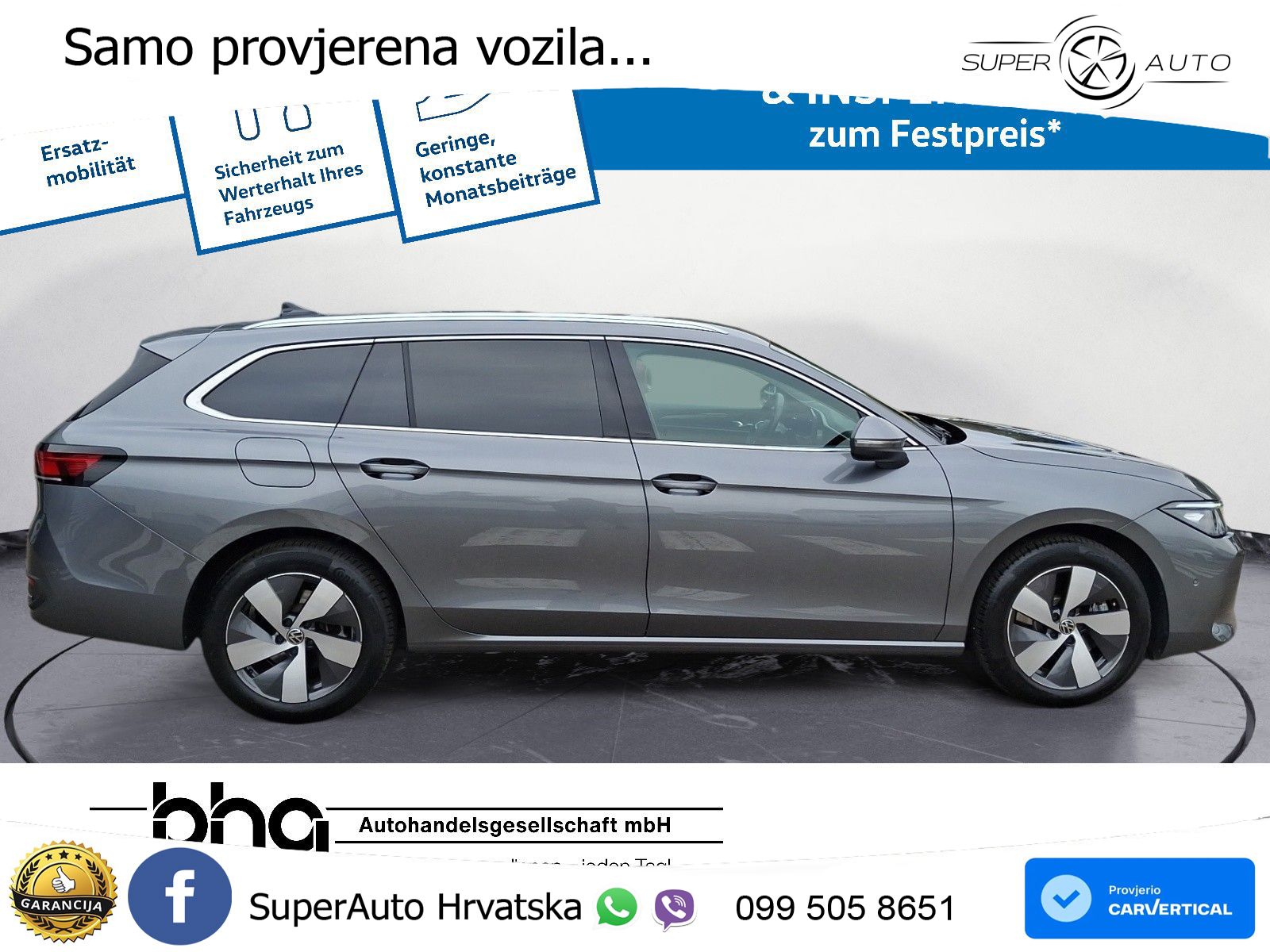 Volkswagen Passat Variant 1.5 TSI (204 KS) eHybrid DSG Business LED+GR SJED+ACC