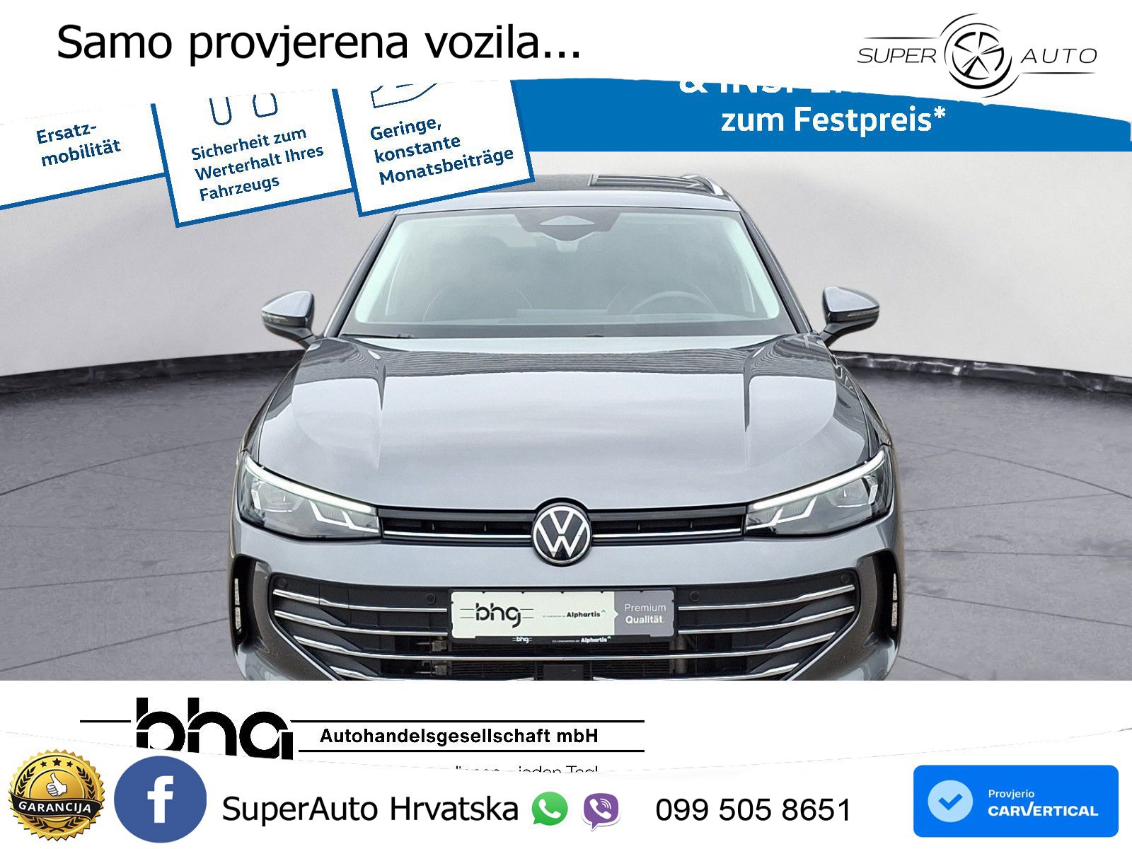 Volkswagen Passat Variant 1.5 TSI (204 KS) eHybrid DSG Business LED+GR SJED+ACC