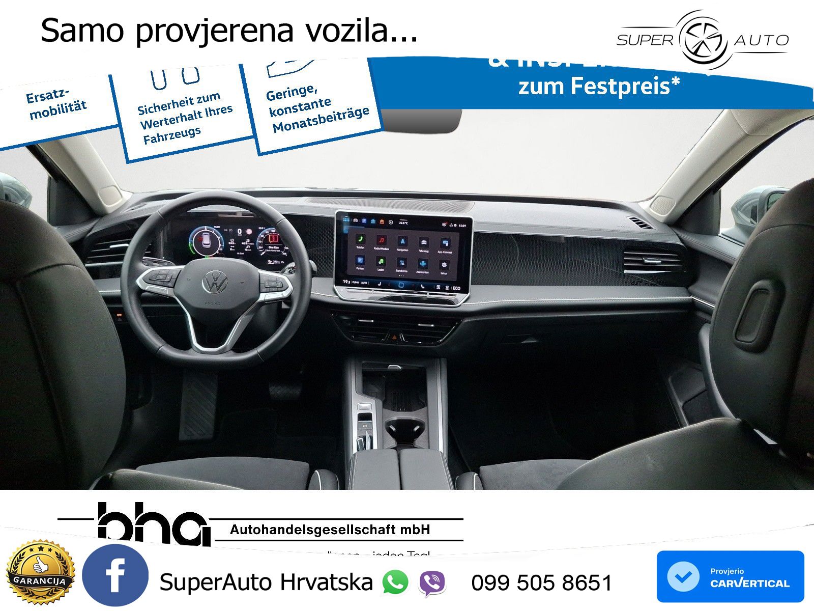 Volkswagen Passat Variant 1.5 TSI (204 KS) eHybrid DSG Business LED+GR SJED+ACC