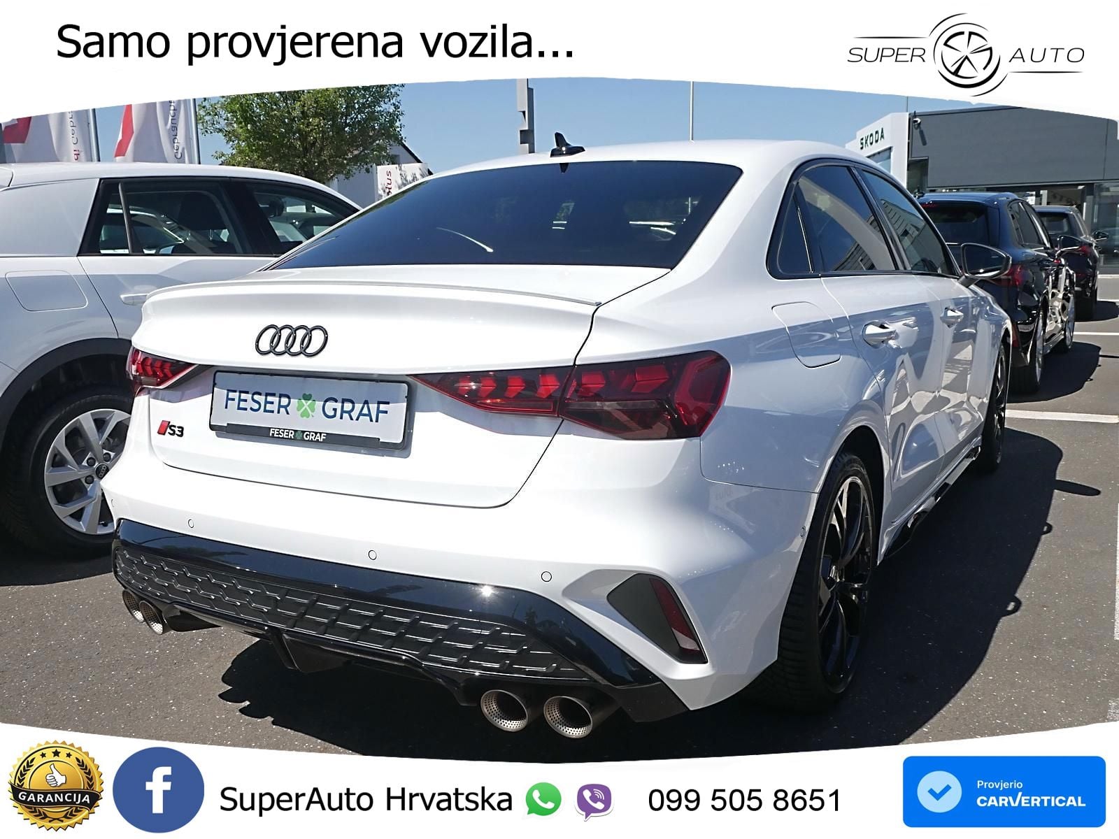 Audi S3 Limuzina 2.0 TFSI (333 KS) quattro S tronic