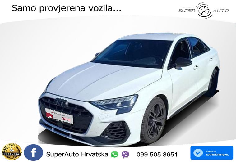 Audi S3 Limuzina 2.0 TFSI (333 KS) quattro S tronic LED+GR SJED+ACC
