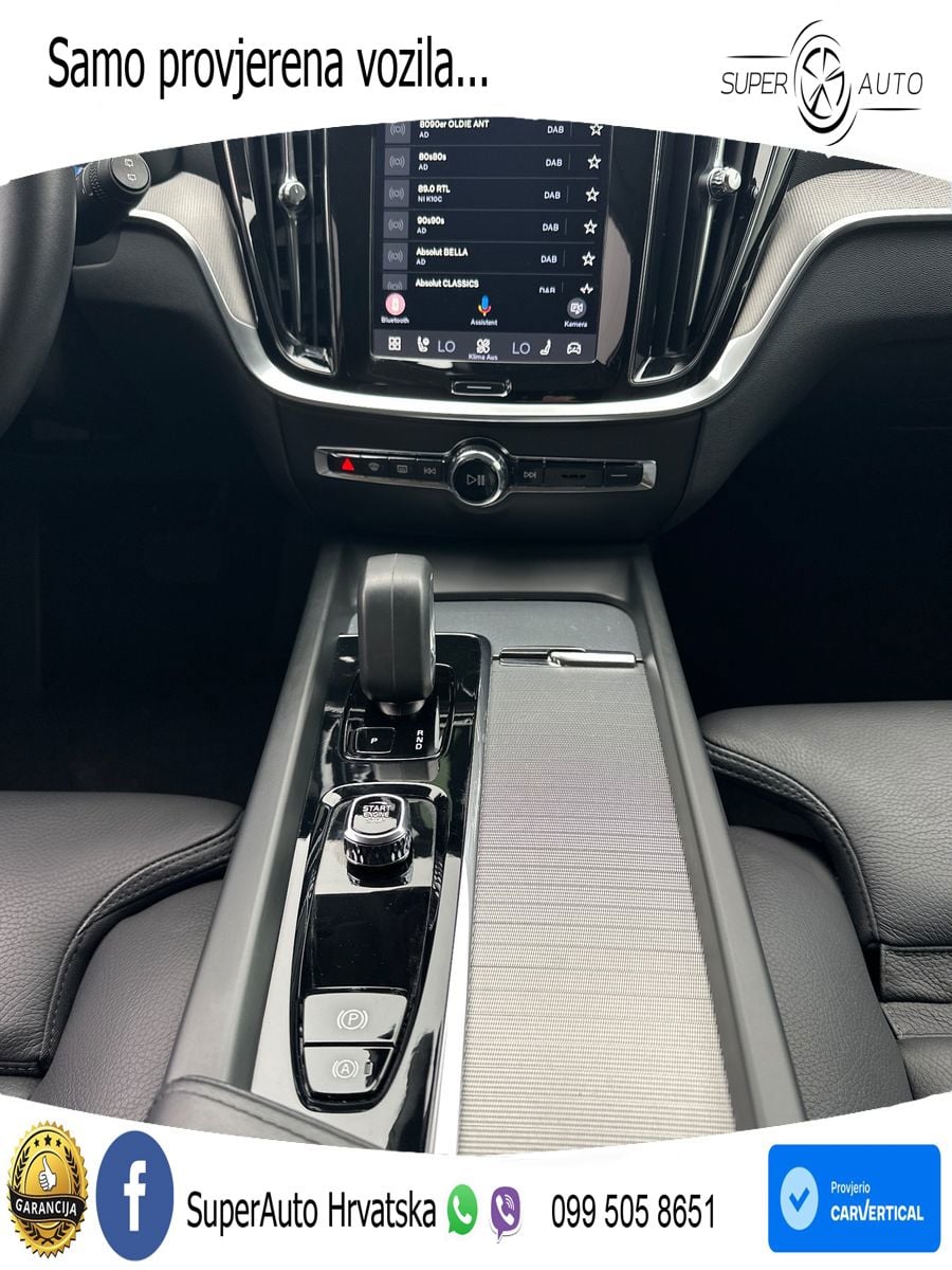 Volvo V60 2.0 B4 Benzin Automatic LED+GR SJED+ACC