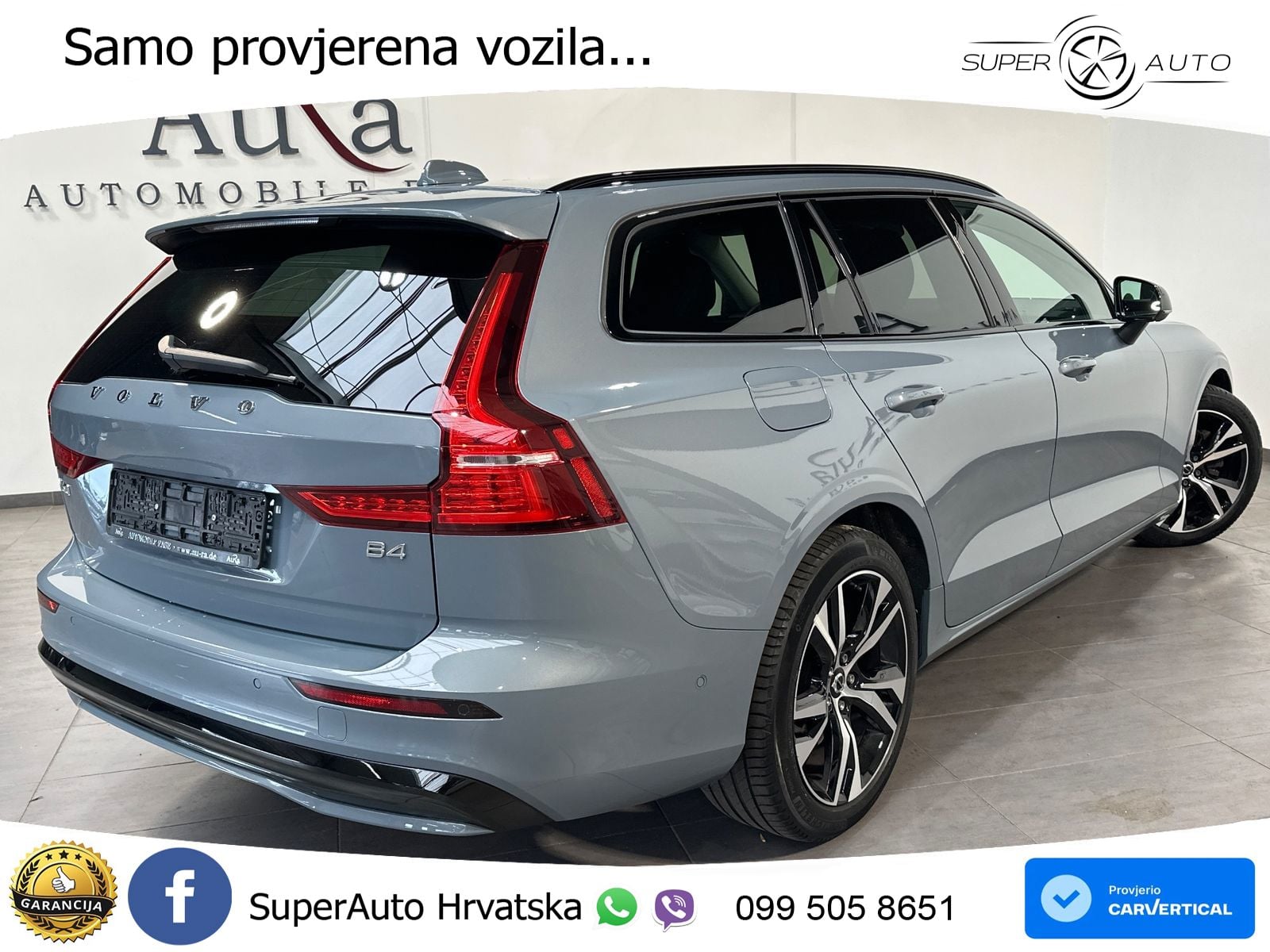 Volvo V60 2.0 B4 Benzin Automatic LED+GR SJED+ACC