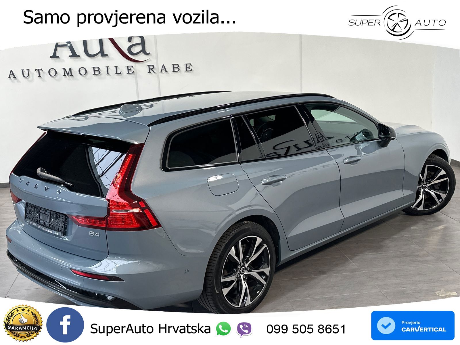 Volvo V60 2.0 B4 Benzin Automatic LED+GR SJED+ACC
