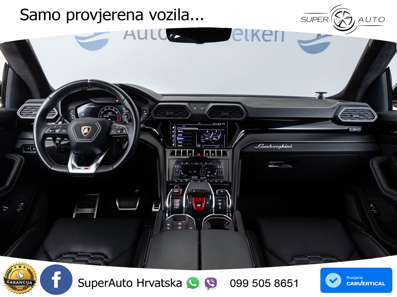 Lamborghini Urus S 4.0 V8 (666 KS) 4WD Automatic LED+GR SJED+ACC