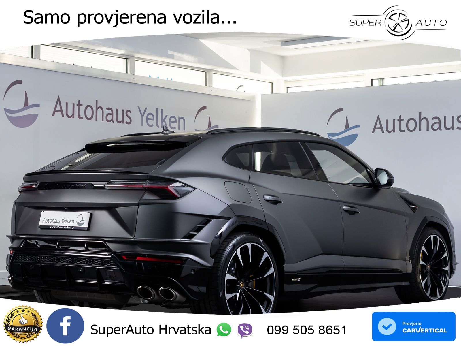 Lamborghini Urus S 4.0 V8 (666 KS) 4WD Automatic LED+GR SJED+ACC