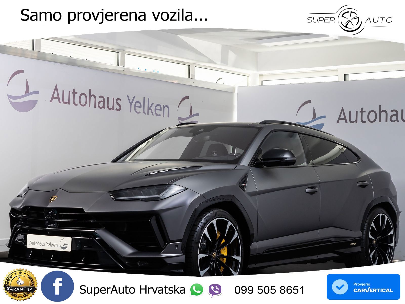 Lamborghini Urus S 4.0 V8 (666 KS) 4WD Automatic LED+GR SJED+ACC